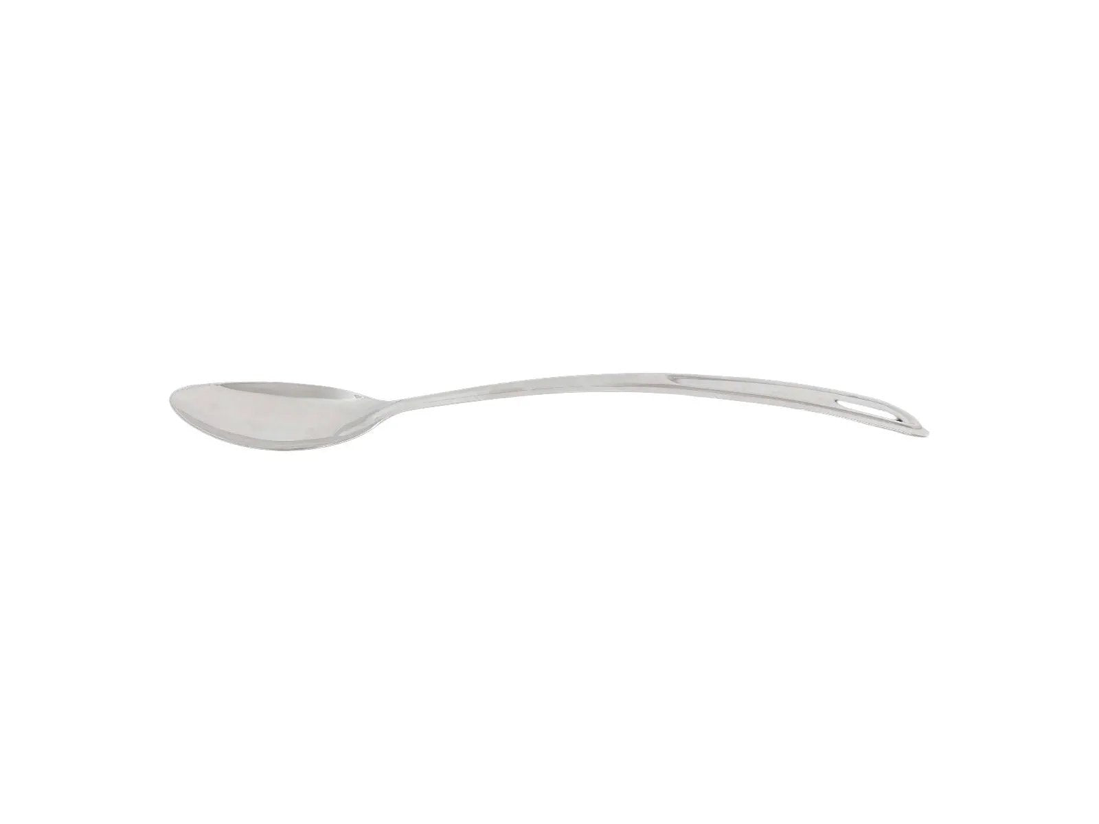 Thunder Group 4" x 2-3/4", 7-1/4" Handle, Solid Curved Basting Spoon with 1-1/2" x 1/2" Hanging Slot, Stainless Steel, 18 Gauge, 1.2 mm Thickness, Heavy-Duty by Thunder Group (thunder-group-4-x-2-3-4-7-1-4-handle-solid-curved-basting-spoon-with-1-1-2-x-1-2-hanging-slot-stainless-steel-18-gauge-1-2-mm-thickness-heavy-duty)
