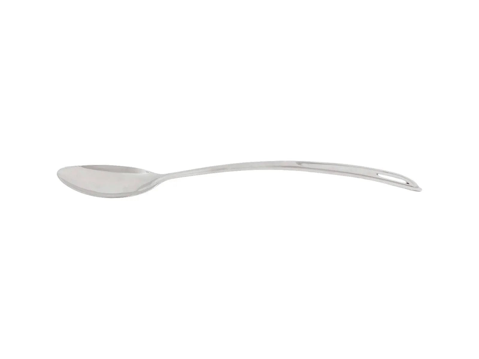 Thunder Group 4" x 2-3/4", 9" Handle, Solid Curved Basting Spoon with 1-1/2" x 1/2" Hanging Slot, Stainless Steel, 18 Gauge, 1.2 mm Thickness, Heavy-Duty by Thunder Group (thunder-group-4-x-2-3-4-9-handle-solid-curved-basting-spoon-with-1-1-2-x-1-2-hanging-slot-stainless-steel-18-gauge-1-2-mm-thickness-heavy-duty)