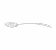 Thunder Group 4" x 2-3/4", 9" Handle, Slotted Curved Basting Spoon with 1-1/2" x 1/2" Hanging Slot, Stainless Steel, 18 Gauge, 1.2 mm Thickness, Slot Sizes: 1" x 1/4", 7/8" x 1/4" & 2/3" x 1/4", Heavy-Duty by Thunder Group (thunder-group-4-x-2-3-4-9-handle-slotted-curved-basting-spoon-with-1-1-2-x-1-2-hanging-slot-stainless-steel-18-gauge-1-2-mm-thickness-slot-sizes-1-x-1-4-7-8-x-1-4-2-3-x-1-4-heavy-duty)