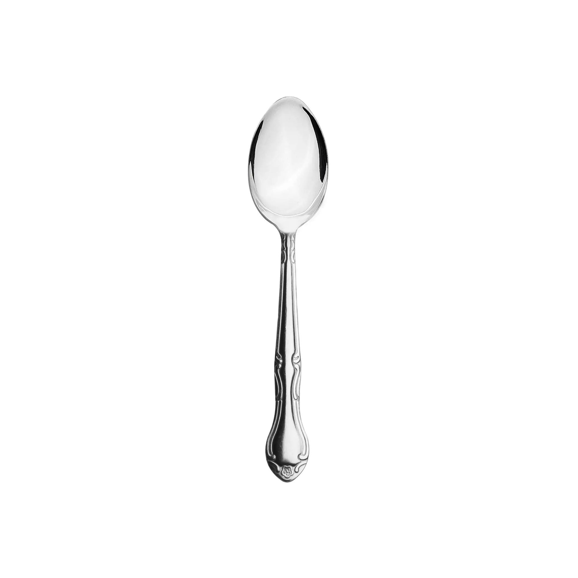 Thunder Group Sunflower Dessert Spoon, Stainless Steel, Bright Finish, Dishwasher Safe by Thunder Group (thunder-group-sunflower-dessert-spoon-stainless-steel-bright-finish-dishwasher-safe)