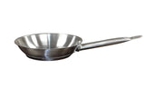 Thunder Group 8" Diameter x 1-3/4" Height, 7-5/8" Welded Hollow Handle, Fry Pan, Stainless Steel , Encapsulated Base, Dishwasher Safe, Standard Electric, Gas Cooktop, Halogen & Induction Ready, Oven Safe, Heavy-Duty, NSF by Thunder Group (thunder-group-8-diameter-x-1-3-4-height-7-5-8-welded-hollow-handle-fry-pan-stainless-steel-encapsulated-base-dishwasher-safe-standard-electric-gas-cooktop-halogen-induction-ready-oven-safe-heavy-duty-nsf)