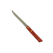 Thunder Group 4-1/4" Blade, 8-1/8" Overall Length x 1/2" Overall Width, Steak Knife, Stainless Steel with Wooden Handle by Thunder Group (thunder-group-4-1-4-blade-8-1-8-overall-length-x-1-2-overall-width-steak-knife-stainless-steel-with-wooden-handle)