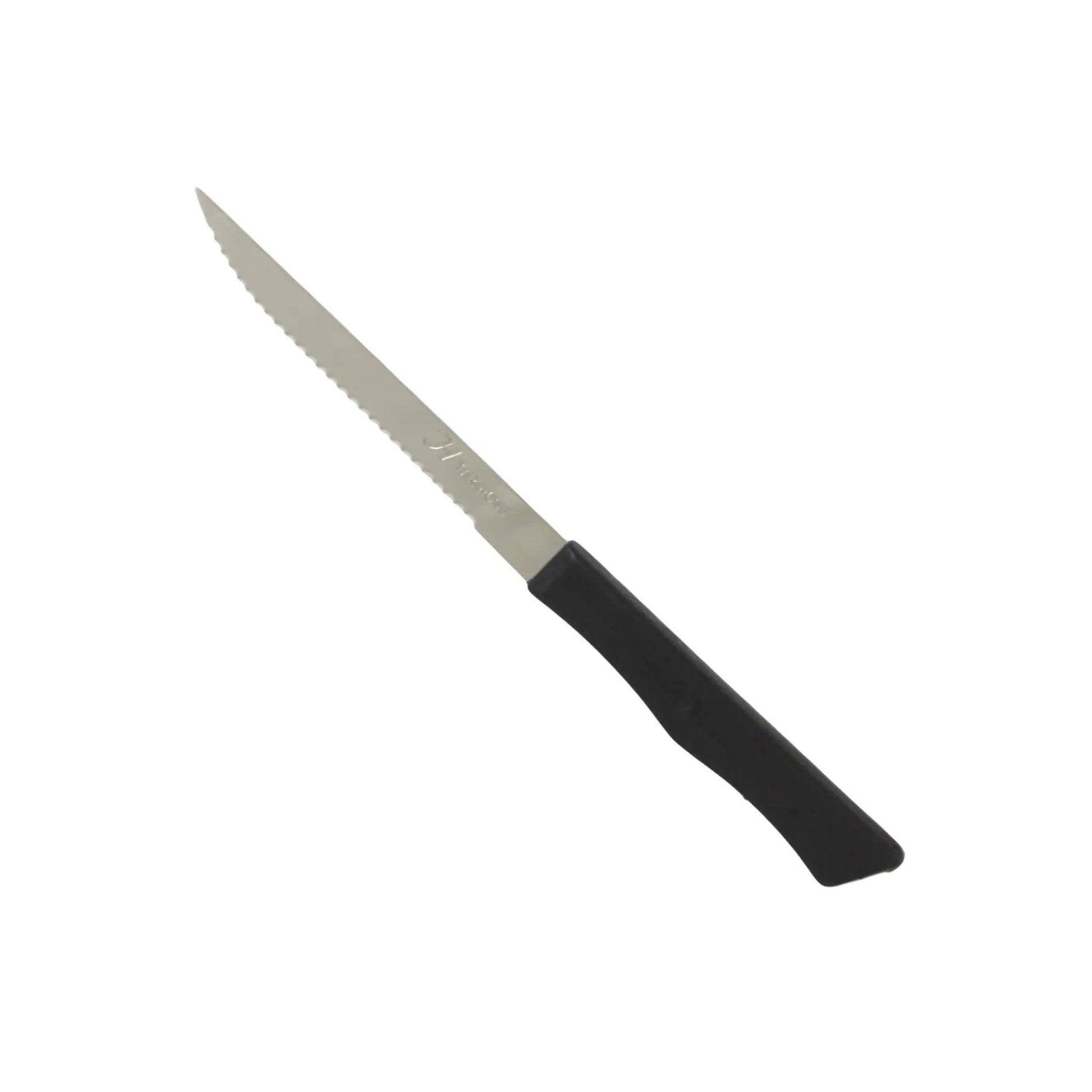 Thunder Group 4-1/4" Blade, 7-5/8" Overall Length x 1/2" Overall Width, Steak Knife, Stainless Steel with Plastic Handle by Thunder Group (thunder-group-4-1-4-blade-7-5-8-overall-length-x-1-2-overall-width-steak-knife-stainless-steel-with-plastic-handle)