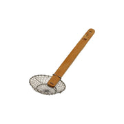 Thunder Group 4" Diameter x 1-1/4" Height, Galvanized Coarse Mesh Skimmer, Galvanized Wire Mesh with 9-1/8" length x 1" width Bamboo Handle by Thunder Group (thunder-group-4-diameter-x-1-1-4-height-galvanized-coarse-mesh-skimmer-galvanized-wire-mesh-with-9-1-8-length-x-1-width-bamboo-handle)