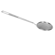 Thunder Group 6" Diameter, 15" Extra Long Handle Length, Round Reinforced Skimmer, Nickel Plated, Easy to Clean by Thunder Group (thunder-group-6-diameter-15-extra-long-handle-length-round-reinforced-skimmer-nickel-plated-easy-to-clean)