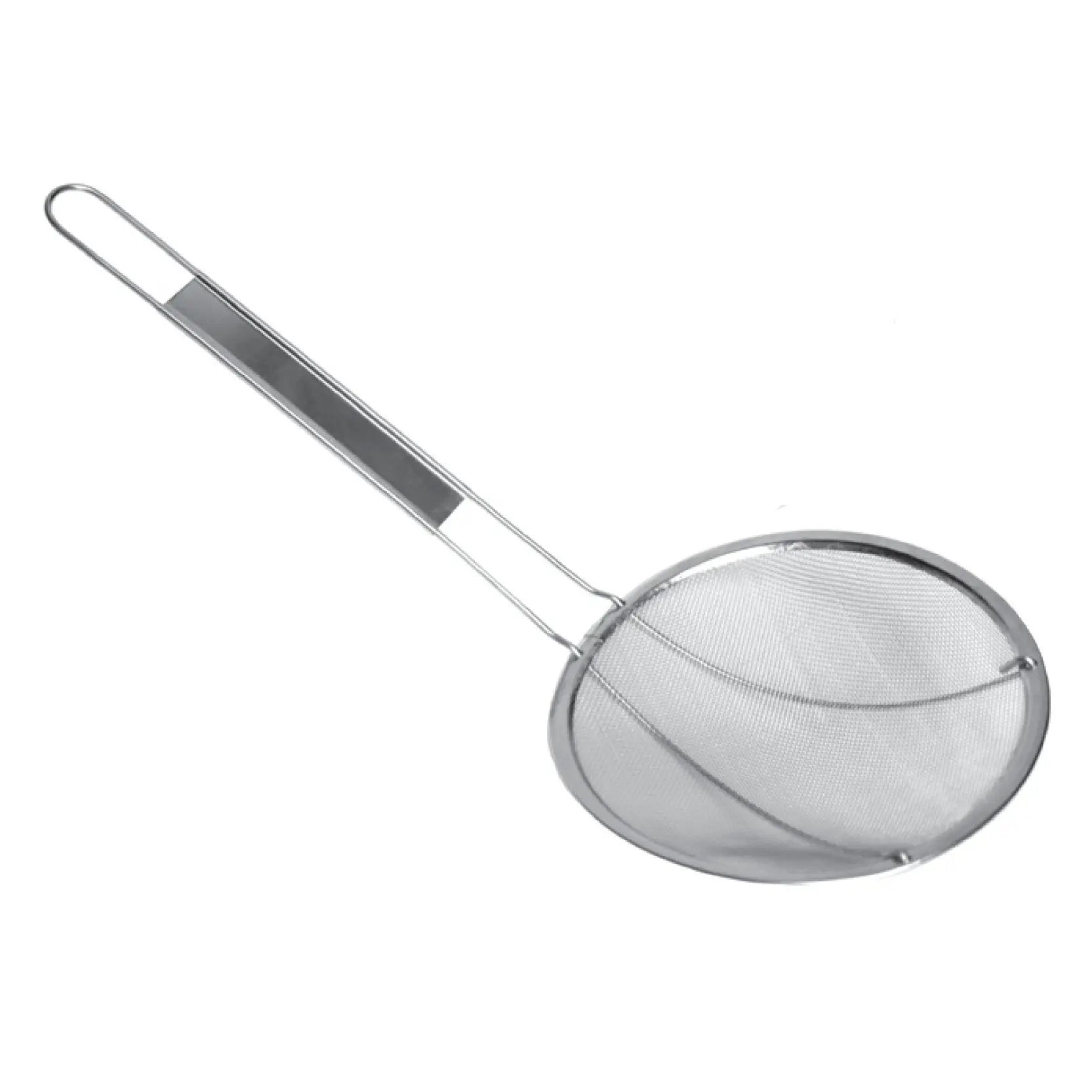 Thunder Group 6-1/2" Diameter, 9-1/2" Handle Length, Round Medium Mesh Skimmer, Stainless Steel, Easy to Clean by Thunder Group (thunder-group-6-1-2-diameter-9-1-2-handle-length-round-medium-mesh-skimmer-stainless-steel-easy-to-clean)