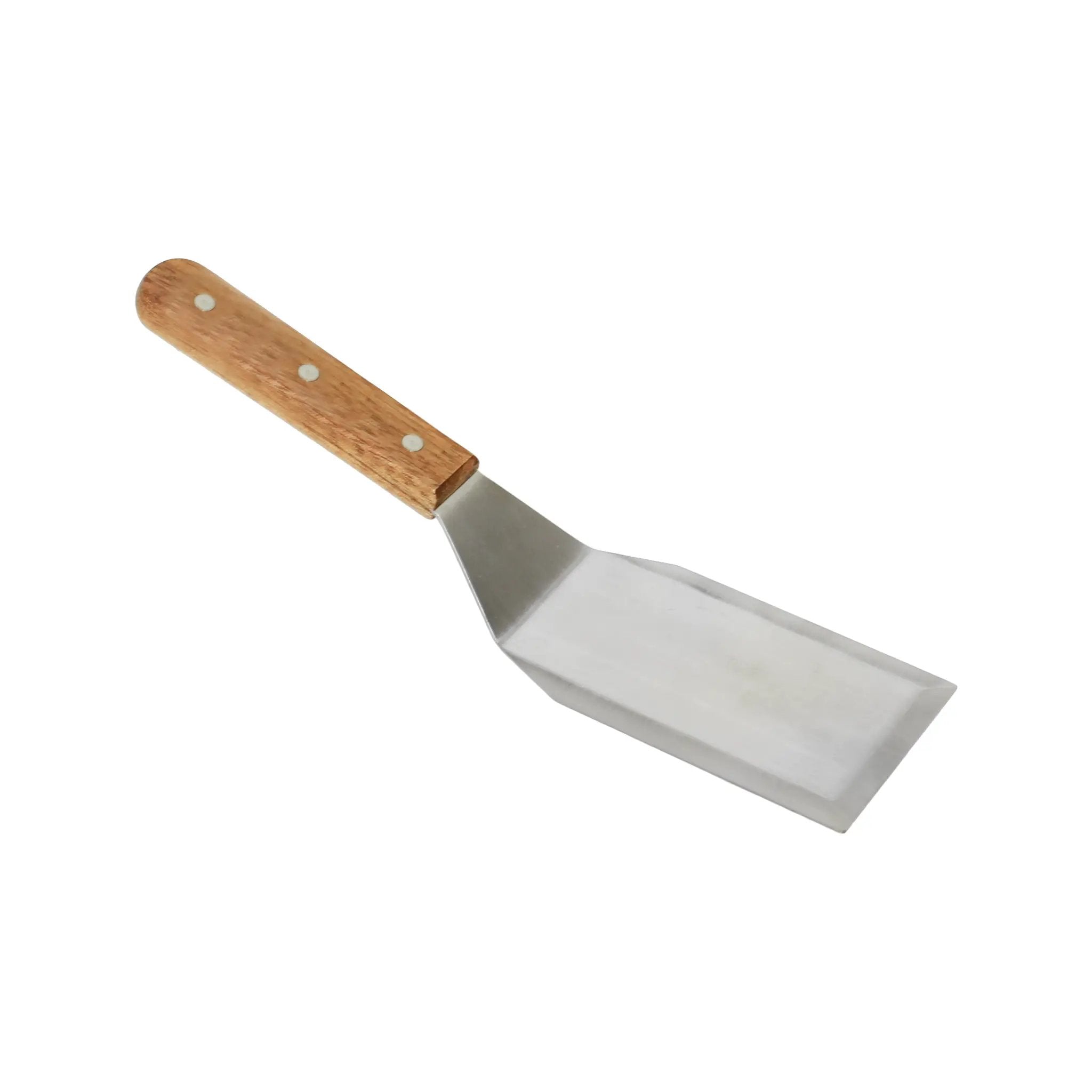 Thunder Group 5" x 2-7/8" x 11-1/2", Hamburger Turner, Stainless Steel with Wooden Handle by Thunder Group (thunder-group-5-x-2-7-8-x-11-1-2-hamburger-turner-stainless-steel-with-wooden-handle)
