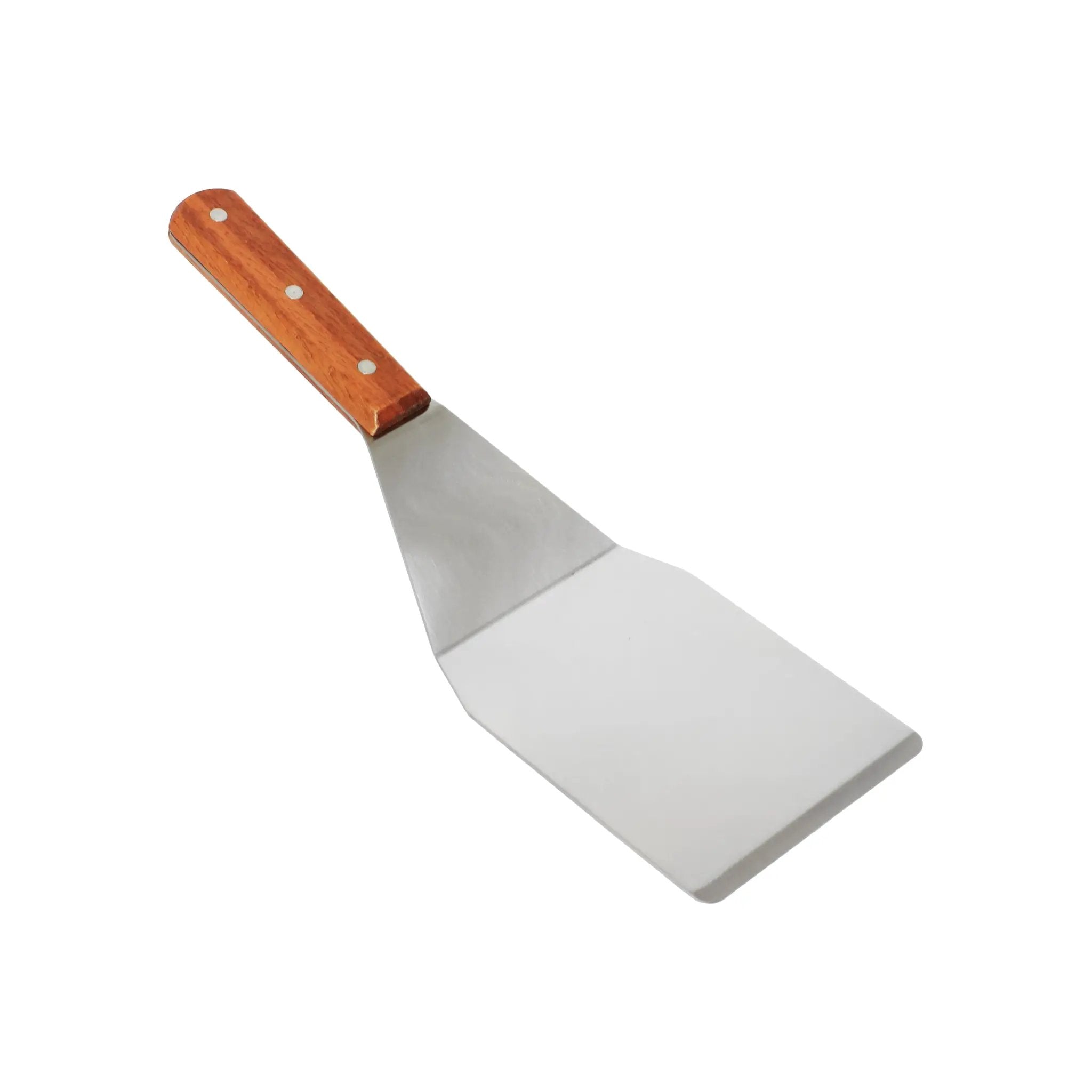 Thunder Group 5-1/2" x 4-1/2" x 13-1/2", Hamburger Turner, Stainless Steel with Wooden Handle by Thunder Group (thunder-group-5-1-2-x-4-1-2-x-13-1-2-hamburger-turner-stainless-steel-with-wooden-handle)