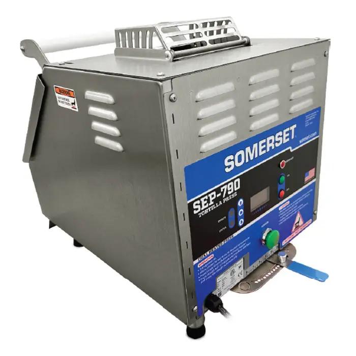 Somerset SEP-790 14" Automated Tortilla Press | 220V Front Image