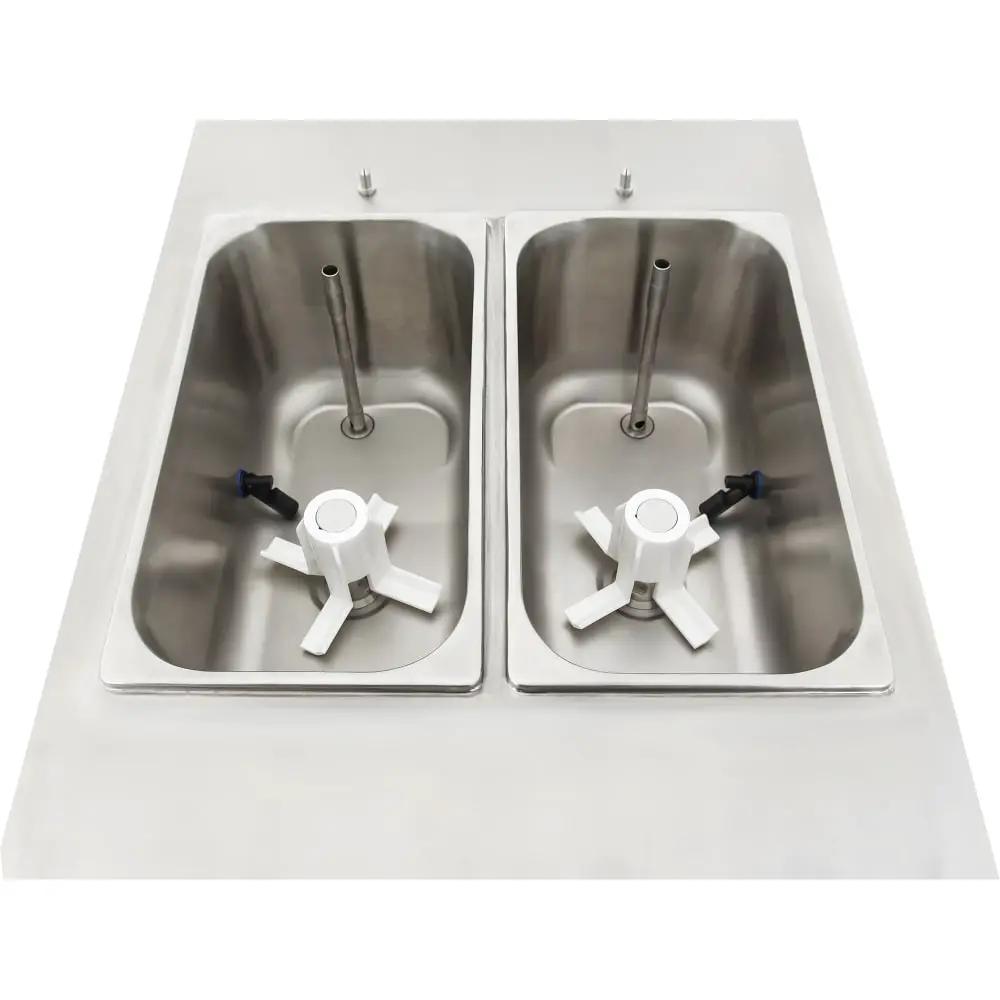 Spaceman 6795 - CL: Dual - Flavor Frozen Drink Machine-inside-view