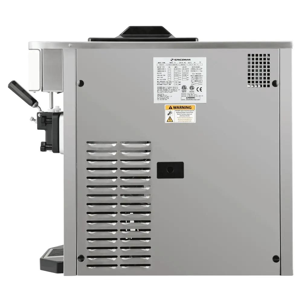 Spaceman 6210-C: High-Performance 1-Flavor Soft Serve Ice Cream Machine side view