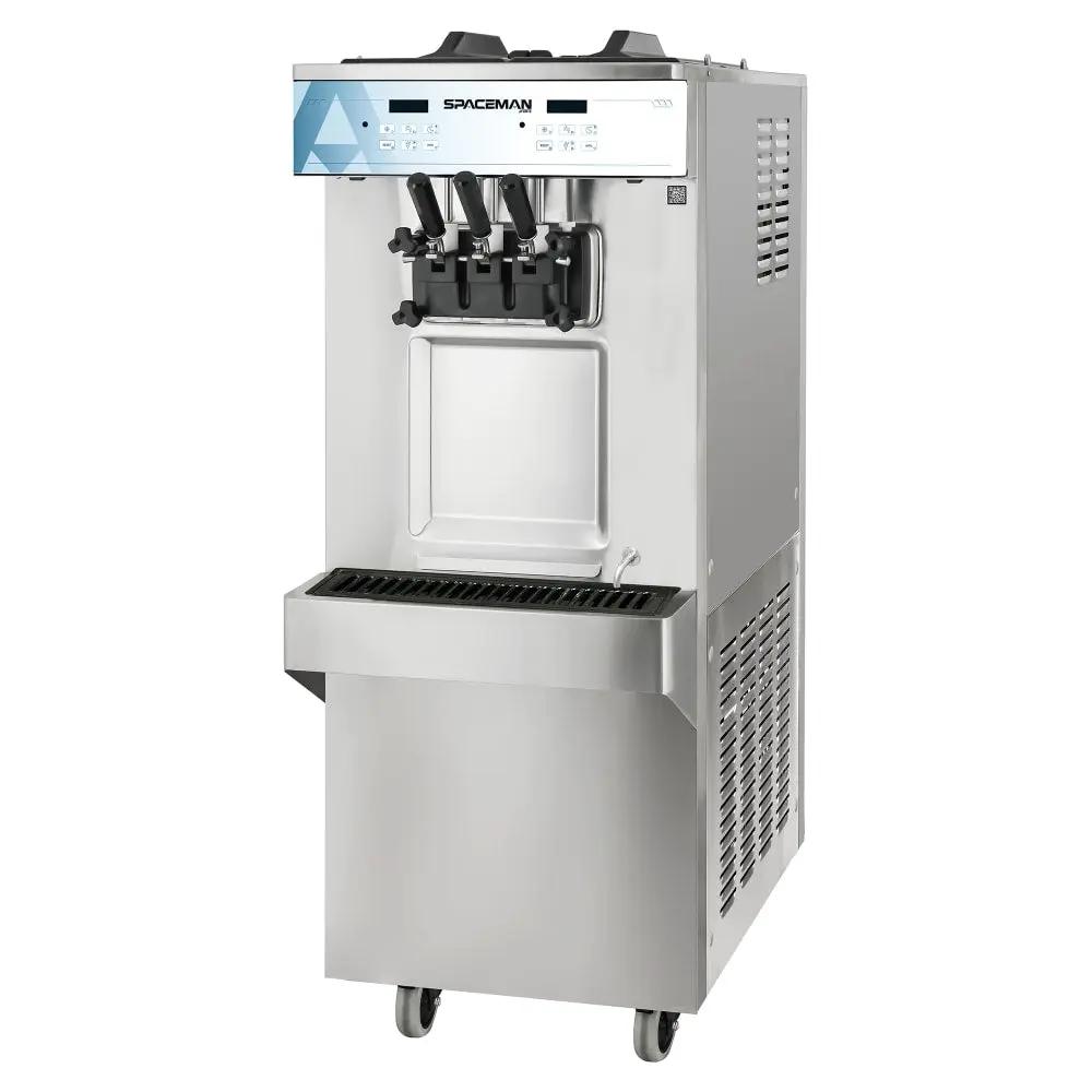 Spaceman 6250-C Commercial Soft Serve Ice Cream Machine | 2 Flavors 
