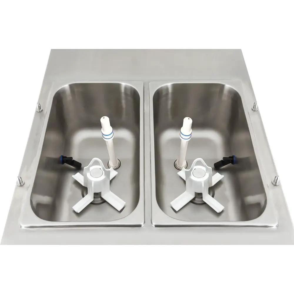 Spaceman 6250-C Commercial Soft Serve Ice Cream Machine Top View 