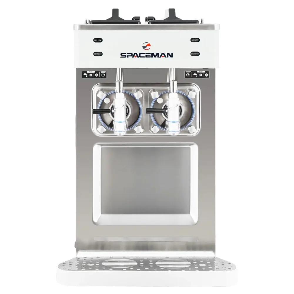 Spaceman 6455-CL Margarita Machine - Double, Countertop, open front side