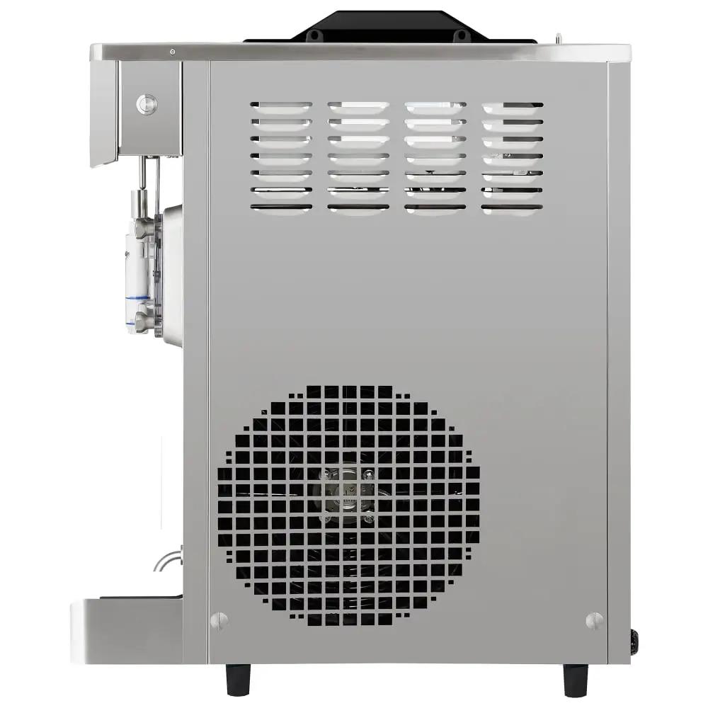 Spaceman 6695-CL: High-Capacity Dual-Flavor Frozen Drink Machine (320 Servings/hr, 208-230V) Side View 
