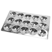 Nishi Stainless Steel Idli Tray for Combi Ovens - Half Size- 15 Idlis