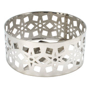 Silver Stainless Steel Round Platter Stand - 12 Inch