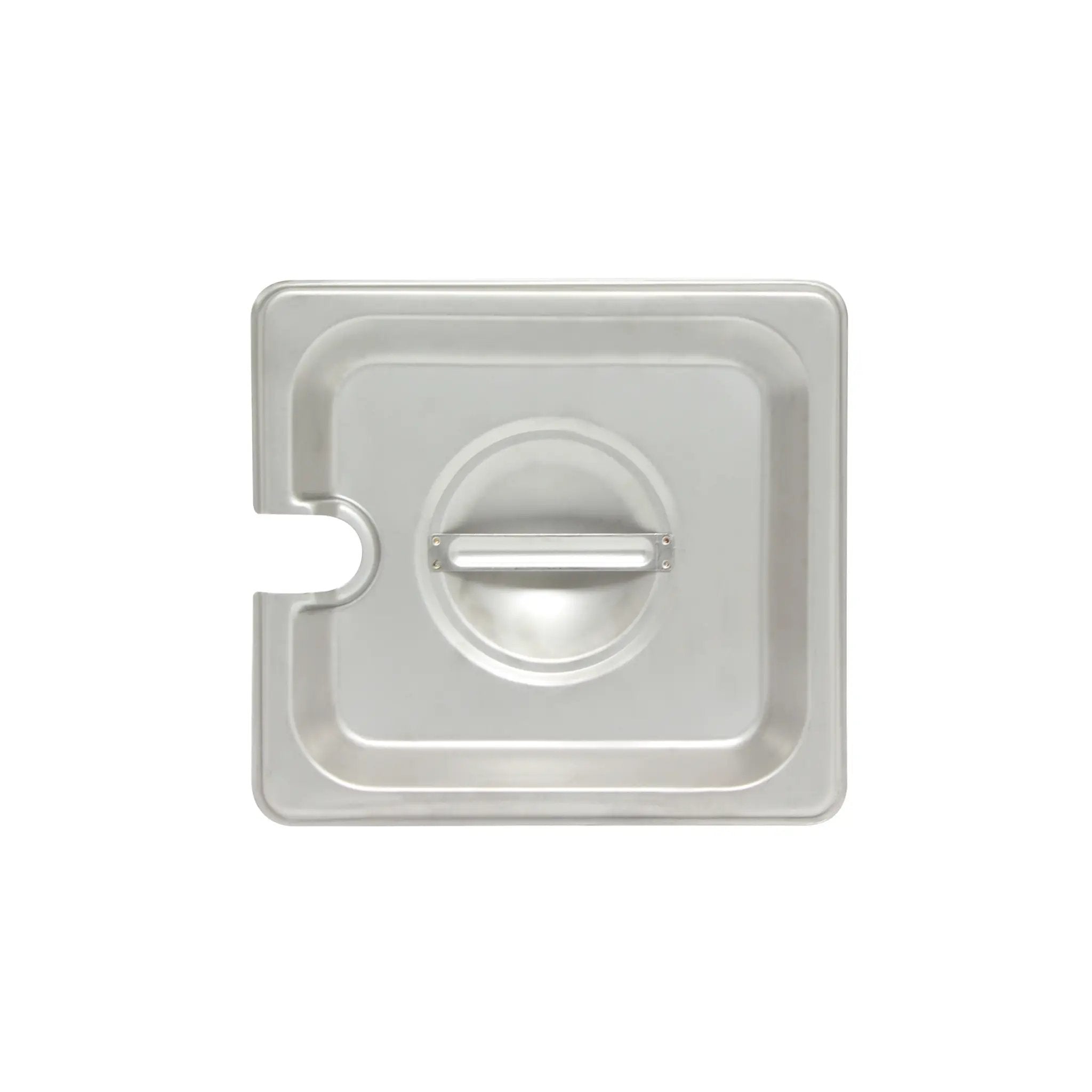 Thunder Group Slotted Cover for Sixth Size Steam Pans, Stainless Steel 18-8, 304 Material, True 24 Gauge, Dishwasher Safe, No Microwave, Oven Safe, NSF by Thunder Group (thunder-group-slotted-cover-for-sixth-size-steam-pans-stainless-steel-18-8-304-material-true-24-gauge-dishwasher-safe-no-microwave-oven-safe-nsf)