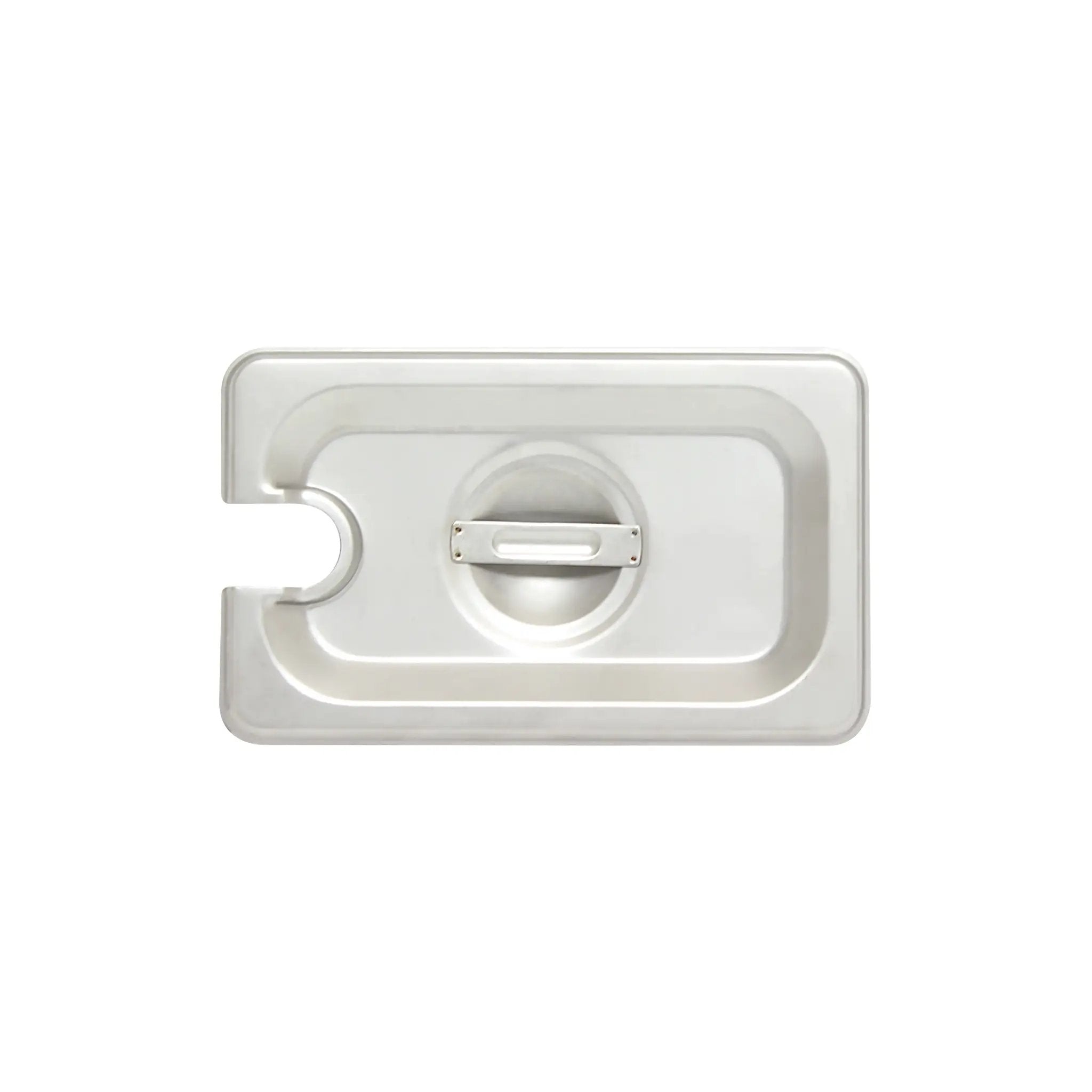 Thunder Group Slotted Cover for Ninth Size Steam Pans, Stainless Steel 18-8, 304 Material, True 24 Gauge, Dishwasher Safe, No Microwave, Oven Safe, NSF by Thunder Group (thunder-group-slotted-cover-for-ninth-size-steam-pans-stainless-steel-18-8-304-material-true-24-gauge-dishwasher-safe-no-microwave-oven-safe-nsf)