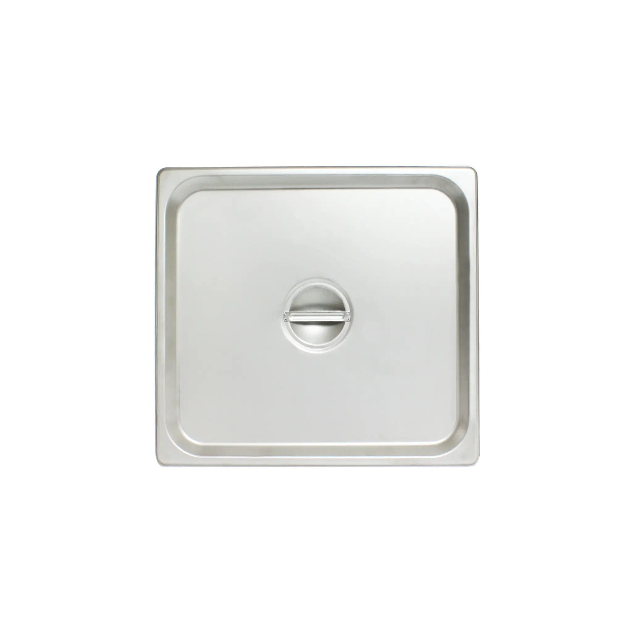 Thunder Group Solid Cover for Two-Thirds Size Steam Pans, Stainless Steel 18-8, 304 Material, True 24 Gauge, Dishwasher Safe, No Microwave, Oven Safe, NSF by Thunder Group (thunder-group-solid-cover-for-two-thirds-size-steam-pans-stainless-steel-18-8-304-material-true-24-gauge-dishwasher-safe-no-microwave-oven-safe-nsf)