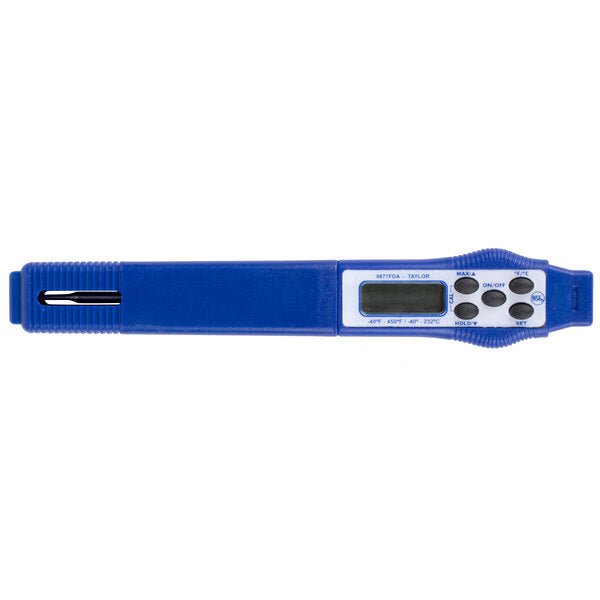 Taylor 9877FDA Compact Waterproof Digital Thermometer Product Image