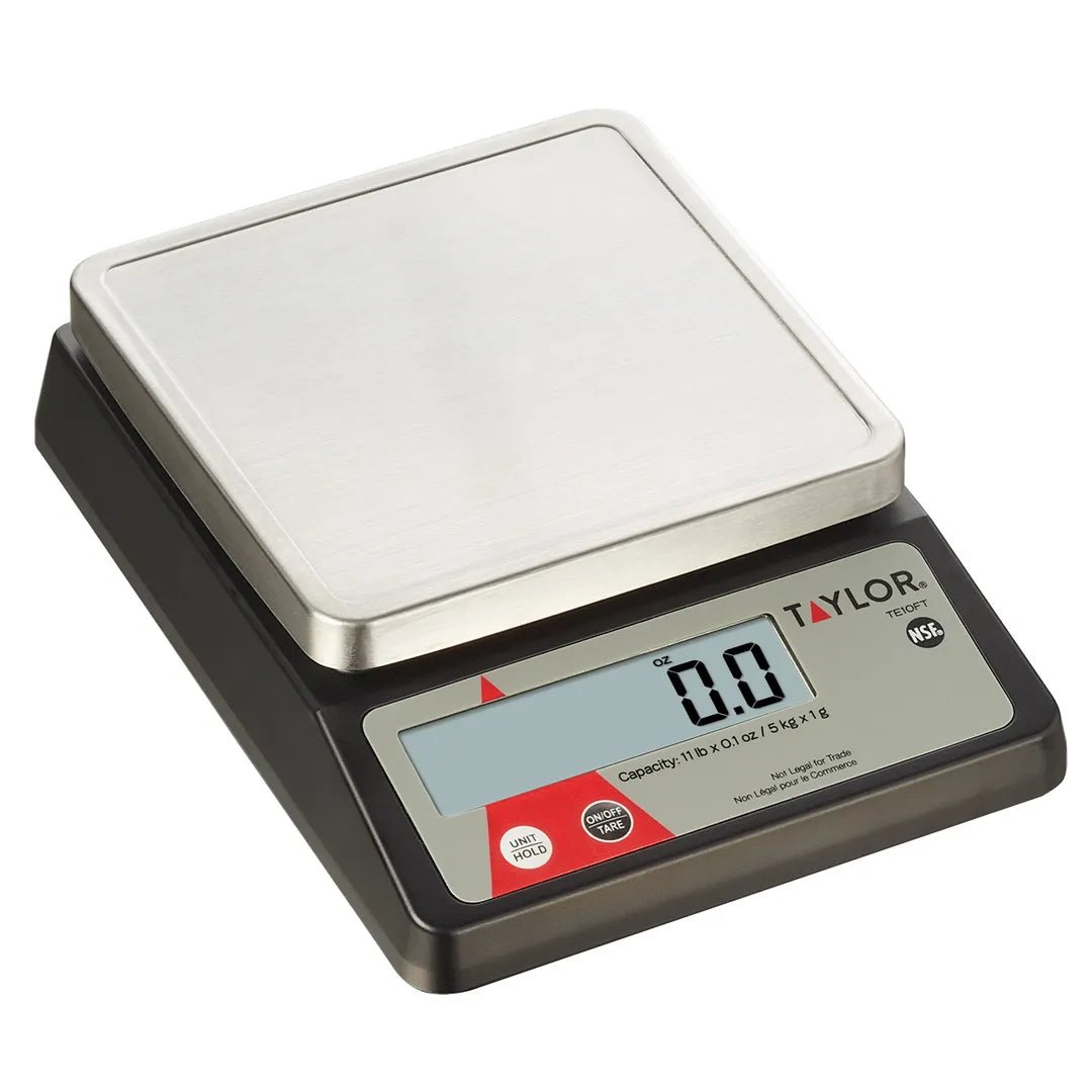 TE10FTTaylor TE10FT 10 lb. Compact Digital Kitchen Scale