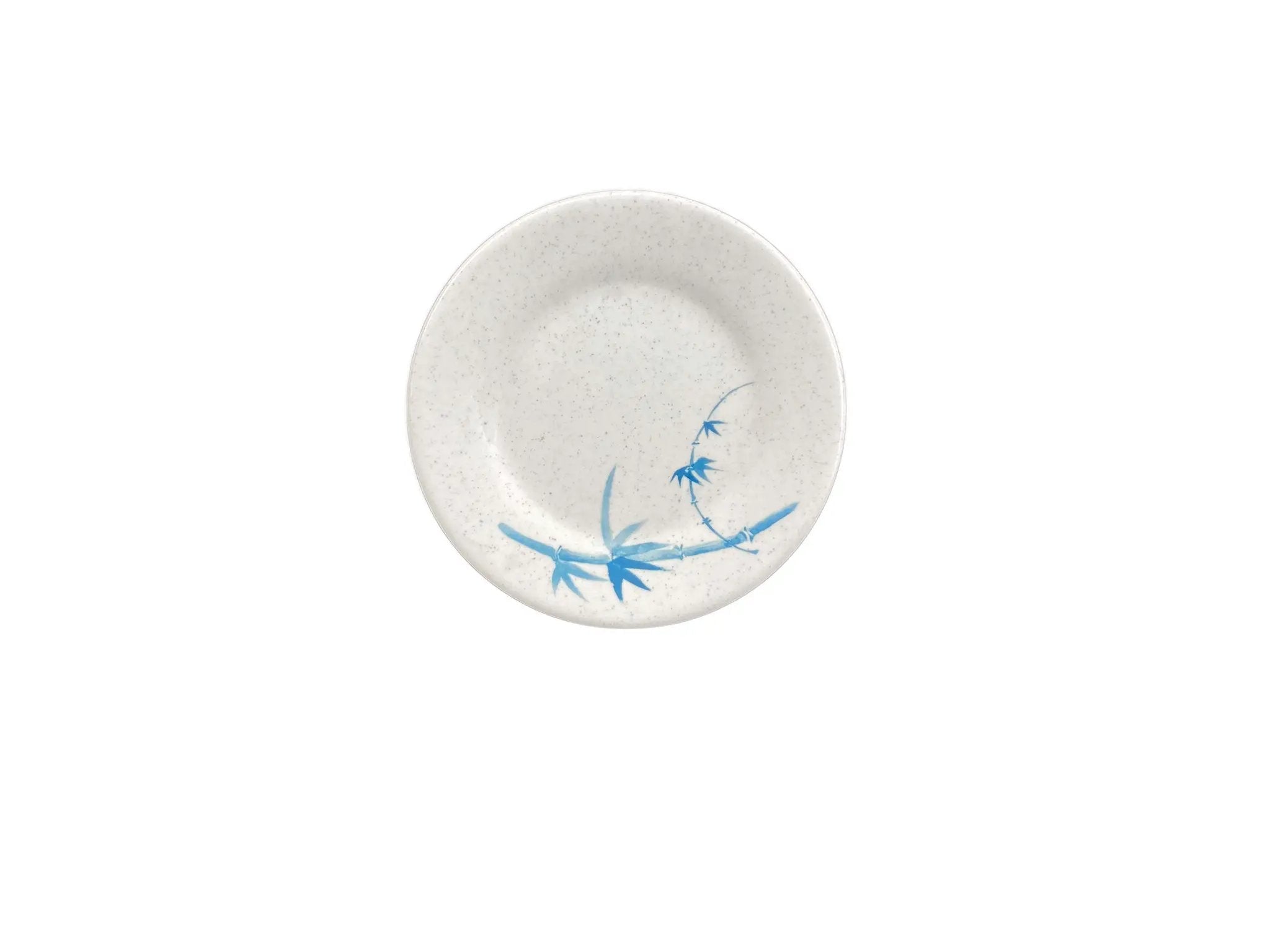 Thunder Group 6" Diameter x 1/2" Height, Round Plate, Blue Bamboo Dinnerware, Melamine, BPA Free, Dishwasher Safe, Break-Resistant, Shatter-Resistant, No Microwave, No Oven, NSF by Thunder Group (thunder-group-6-diameter-x-1-2-height-round-plate-blue-bamboo-dinnerware-melamine-bpa-free-dishwasher-safe-break-resistant-shatter-resistant-no-microwave-no-oven-nsf)