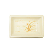 Thunder Group 2 oz, 3-3/4" x 2-1/2" x 1", Rectangular Sauce Dish, Gold Orchid Dinnerware, Melamine, BPA Free, Dishwasher Safe, Break-Resistant, Shatter-Resistant, No Microwave, No Oven, NSF by Thunder Group (thunder-group-2-oz-3-3-4-x-2-1-2-x-1-rectangular-sauce-dish-gold-orchid-dinnerware-melamine-bpa-free-dishwasher-safe-break-resistant-shatter-resistant-no-microwave-no-oven-nsf)