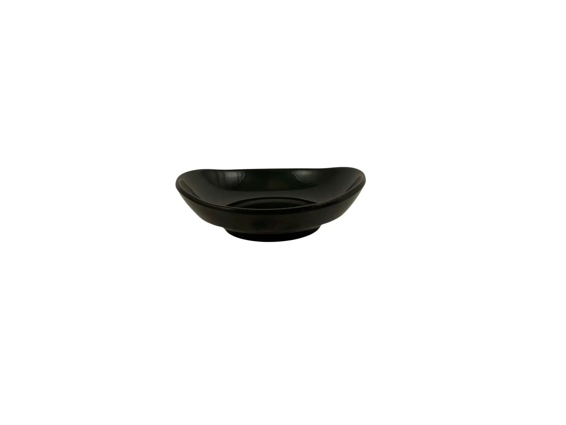 Thunder Group 4 oz, 4-1/2" Diameter x 1" Deep, Round Saucer, Classic Black Dinnerware, Melamine, BPA Free, Dishwasher Safe, Break-Resistant, Shatter-Resistant, No Microwave, No Oven, NSF by Thunder Group (thunder-group-4-oz-4-1-2-diameter-x-1-deep-round-saucer-classic-black-dinnerware-melamine-bpa-free-dishwasher-safe-break-resistant-shatter-resistant-no-microwave-no-oven-nsf)