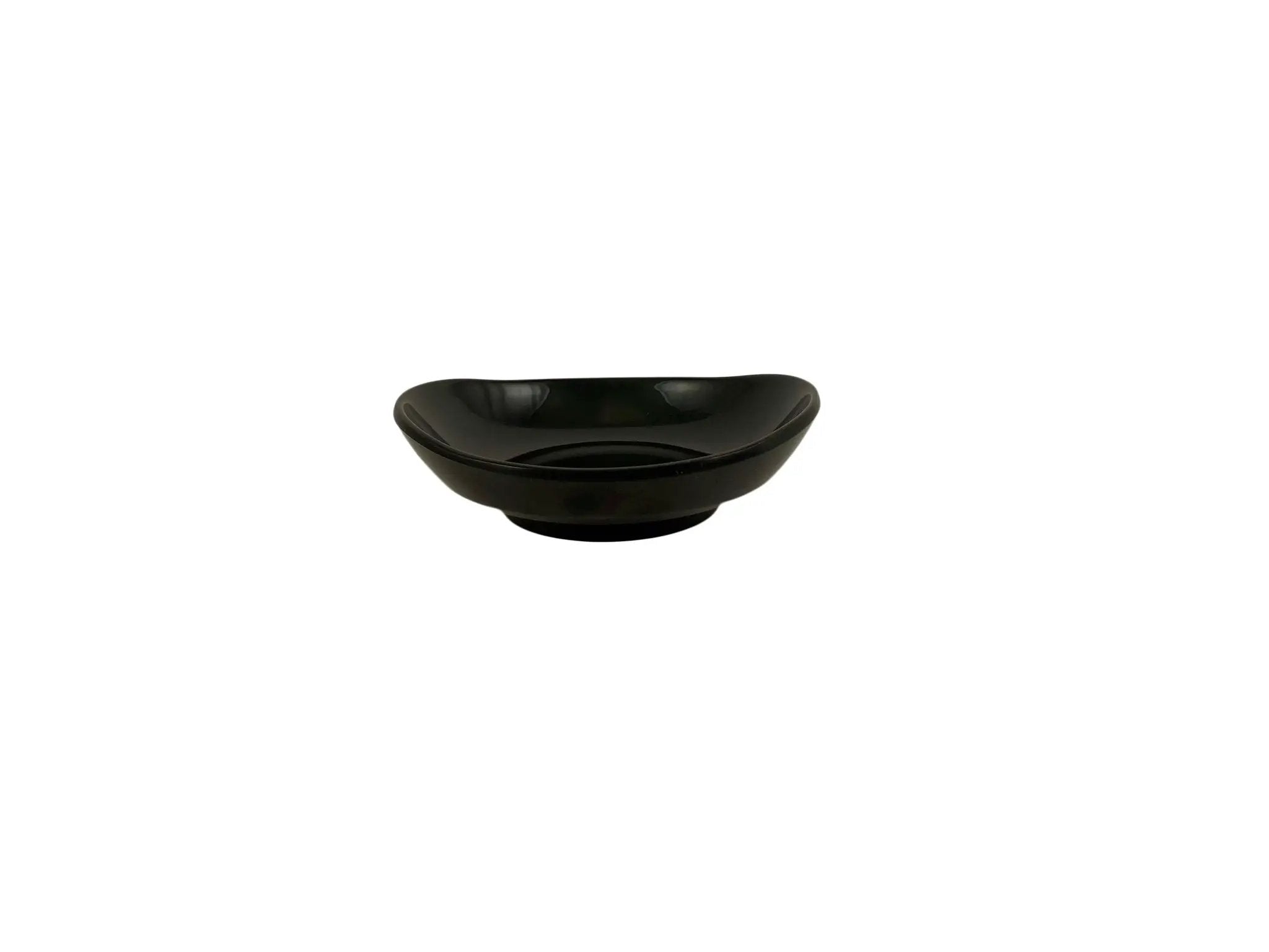 Thunder Group 4 oz, 4-1/2" Diameter x 1" Deep, Round Saucer, Classic Black Dinnerware, Melamine, BPA Free, Dishwasher Safe, Break-Resistant, Shatter-Resistant, No Microwave, No Oven, NSF by Thunder Group (thunder-group-4-oz-4-1-2-diameter-x-1-deep-round-saucer-classic-black-dinnerware-melamine-bpa-free-dishwasher-safe-break-resistant-shatter-resistant-no-microwave-no-oven-nsf)