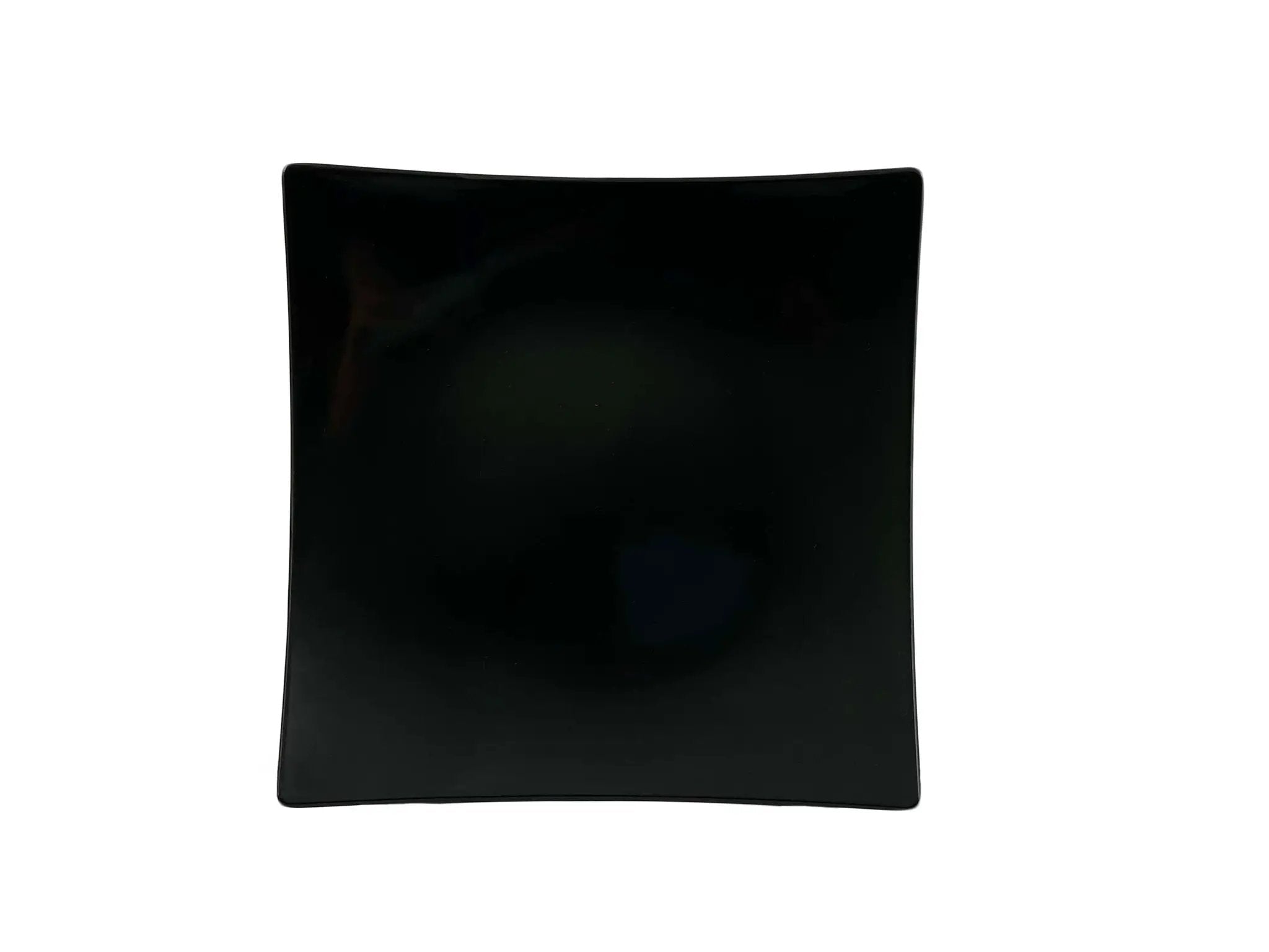 Thunder Group 10" x 10", 1-3/4" Deep, Flare Plate, Classic Black Dinnerware, Melamine, BPA Free, Dishwasher Safe, Break-Resistant, Shatter-Resistant, No Microwave, No Oven, NSF by Thunder Group (thunder-group-10-x-10-1-3-4-deep-flare-plate-classic-black-dinnerware-melamine-bpa-free-dishwasher-safe-break-resistant-shatter-resistant-no-microwave-no-oven-nsf)