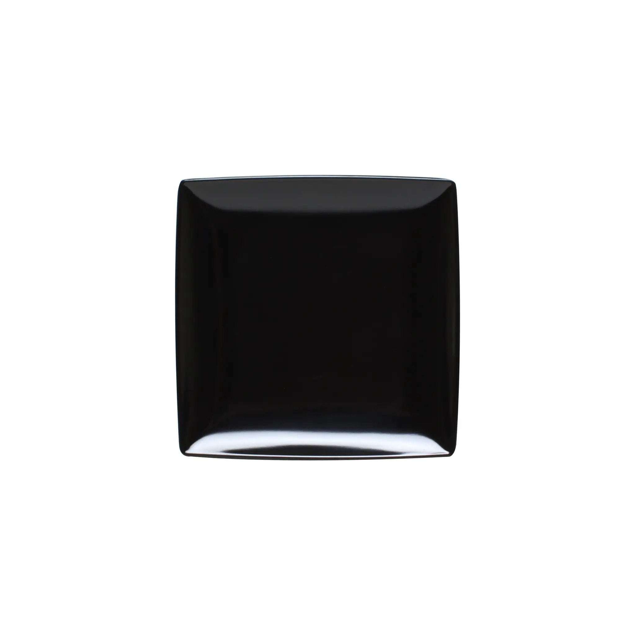 Thunder Group 6" x 6", 1/2" Deep, Square Plate, Classic Black Dinnerware, Melamine, BPA Free, Dishwasher Safe, Break-Resistant, Shatter-Resistant, No Microwave, No Oven, NSF by Thunder Group (thunder-group-6-x-6-1-2-deep-square-plate-classic-black-dinnerware-melamine-bpa-free-dishwasher-safe-break-resistant-shatter-resistant-no-microwave-no-oven-nsf)