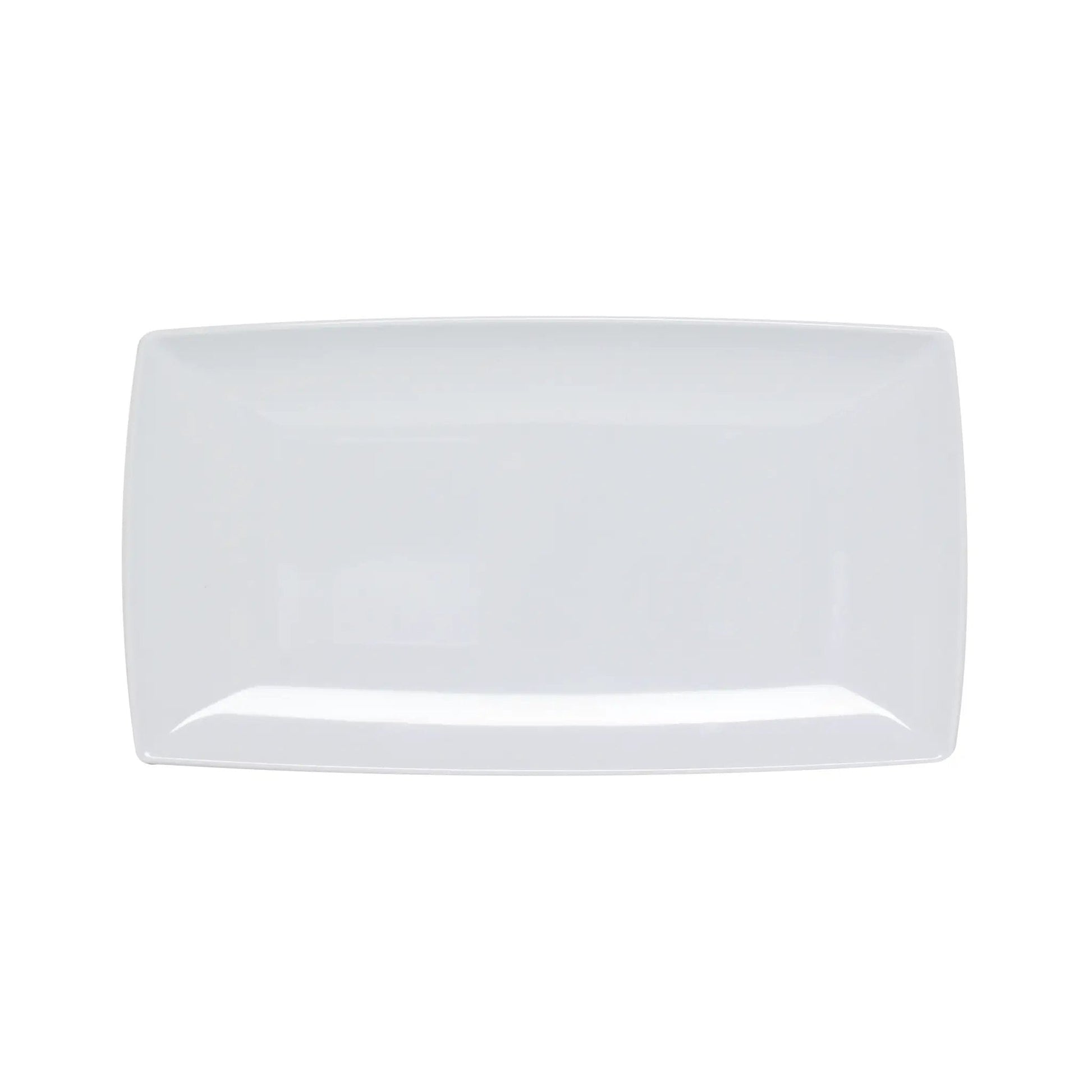 Thunder Group 20" x 8", 1-3/8" Deep, Rectangle Tray, Classic White Dinnerware, Melamine, BPA Free, Dishwasher Safe, Break-Resistant, Shatter-Resistant, No Microwave, No Oven, NSF by Thunder Group (thunder-group-20-x-8-1-3-8-deep-rectangle-tray-classic-white-dinnerware-melamine-bpa-free-dishwasher-safe-break-resistant-shatter-resistant-no-microwave-no-oven-nsf)