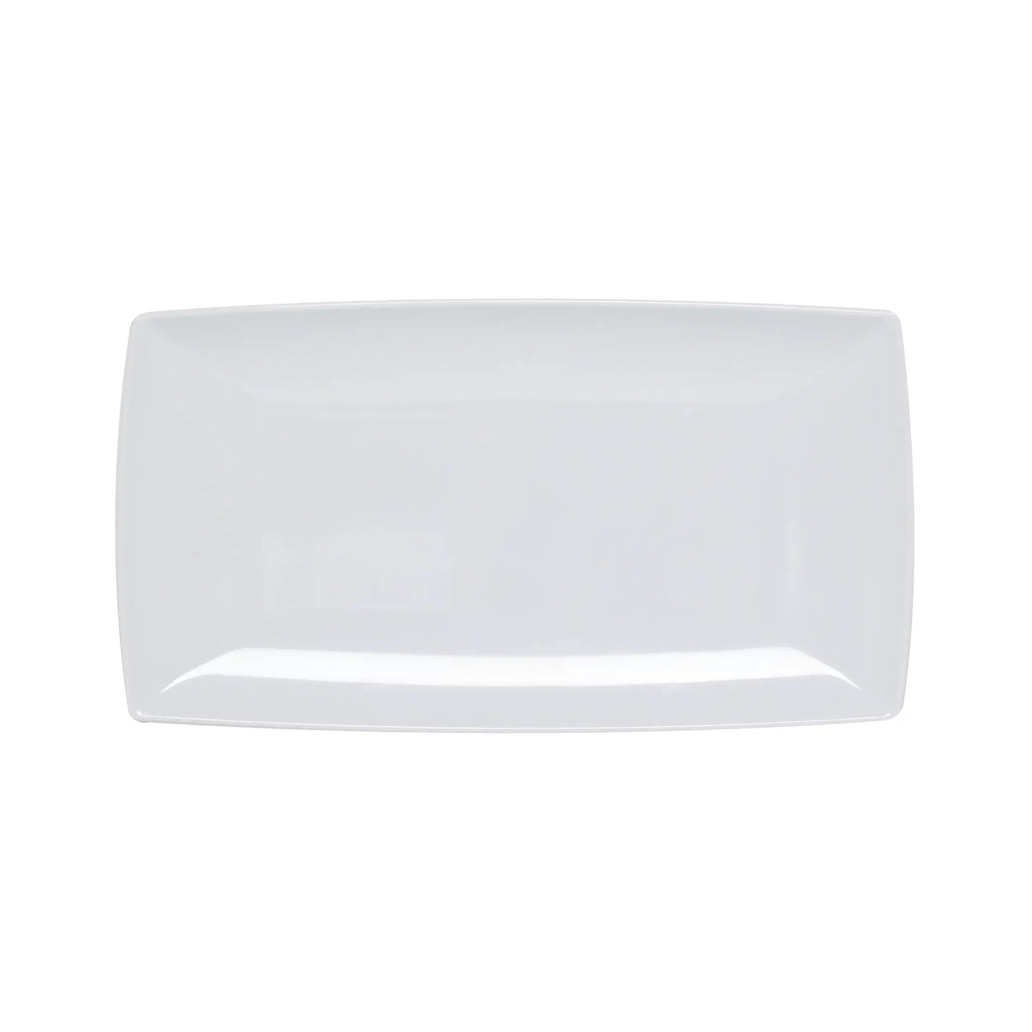 Thunder Group 20" x 8", 1-3/8" Deep, Rectangle Tray, Classic White Dinnerware, Melamine, BPA Free, Dishwasher Safe, Break-Resistant, Shatter-Resistant, No Microwave, No Oven, NSF by Thunder Group (thunder-group-20-x-8-1-3-8-deep-rectangle-tray-classic-white-dinnerware-melamine-bpa-free-dishwasher-safe-break-resistant-shatter-resistant-no-microwave-no-oven-nsf)