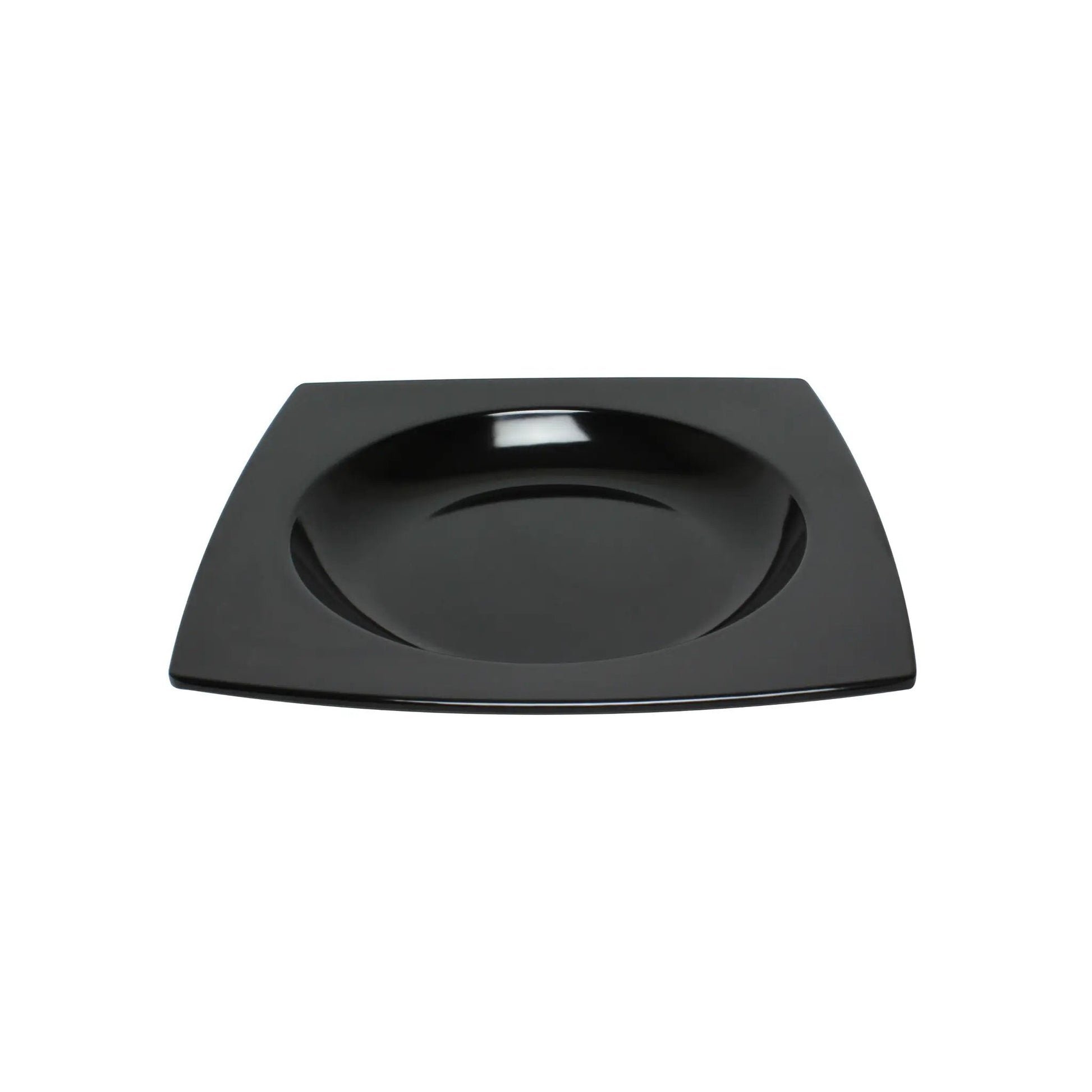 Thunder Group 22 oz, 10-1/2" x 1-3/8" Deep, Pasta Bowl, Classic Black Dinnerware, Melamine, BPA Free, Dishwasher Safe, Break-Resistant, Shatter-Resistant, No Microwave, No Oven, NSF by Thunder Group (thunder-group-22-oz-10-1-2-x-1-3-8-deep-pasta-bowl-classic-black-dinnerware-melamine-bpa-free-dishwasher-safe-break-resistant-shatter-resistant-no-microwave-no-oven-nsf)