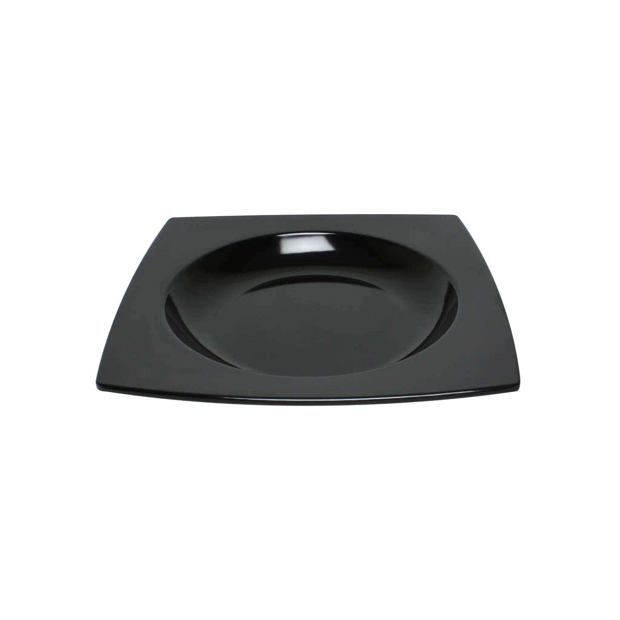 Thunder Group 22 oz, 10-1/2" x 1-3/8" Deep, Pasta Bowl, Classic Black Dinnerware, Melamine, BPA Free, Dishwasher Safe, Break-Resistant, Shatter-Resistant, No Microwave, No Oven, NSF by Thunder Group (thunder-group-22-oz-10-1-2-x-1-3-8-deep-pasta-bowl-classic-black-dinnerware-melamine-bpa-free-dishwasher-safe-break-resistant-shatter-resistant-no-microwave-no-oven-nsf)