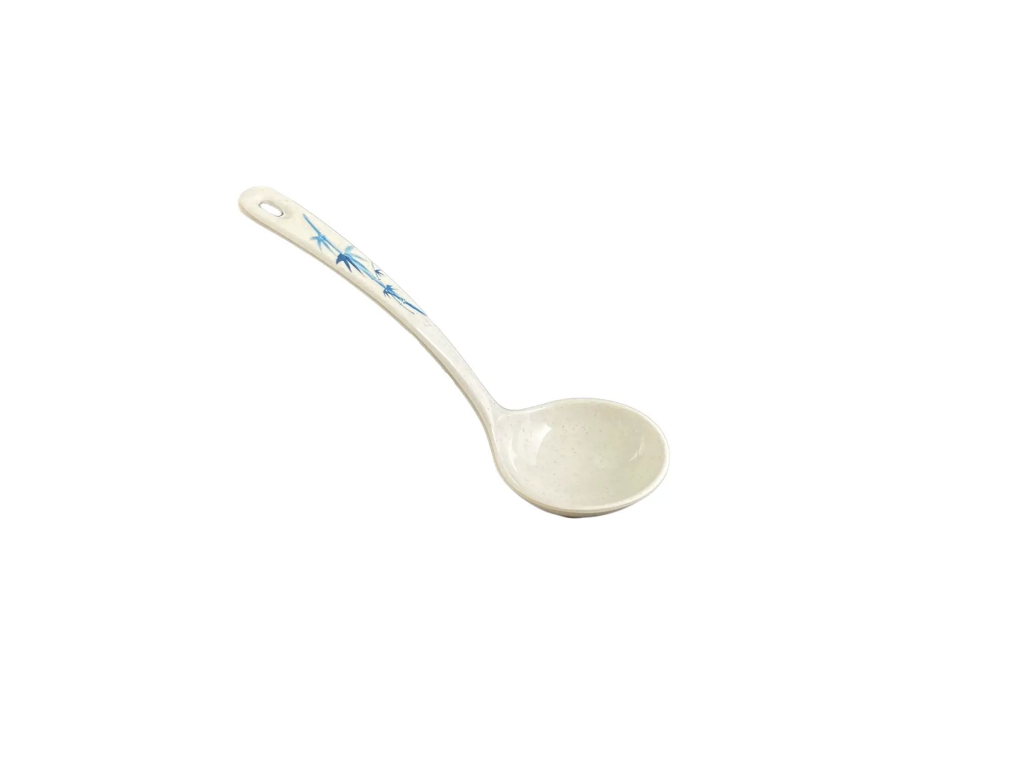 Thunder Group 1 oz, 7-3/8" x 2-1/2" Soup Ladle, Blue Bamboo Dinnerware, Melamine, BPA Free, Dishwasher Safe, Break-Resistant, Shatter-Resistant, No Microwave, No Oven by Thunder Group (thunder-group-1-oz-7-3-8-x-2-1-2-soup-ladle-blue-bamboo-dinnerware-melamine-bpa-free-dishwasher-safe-break-resistant-shatter-resistant-no-microwave-no-oven)