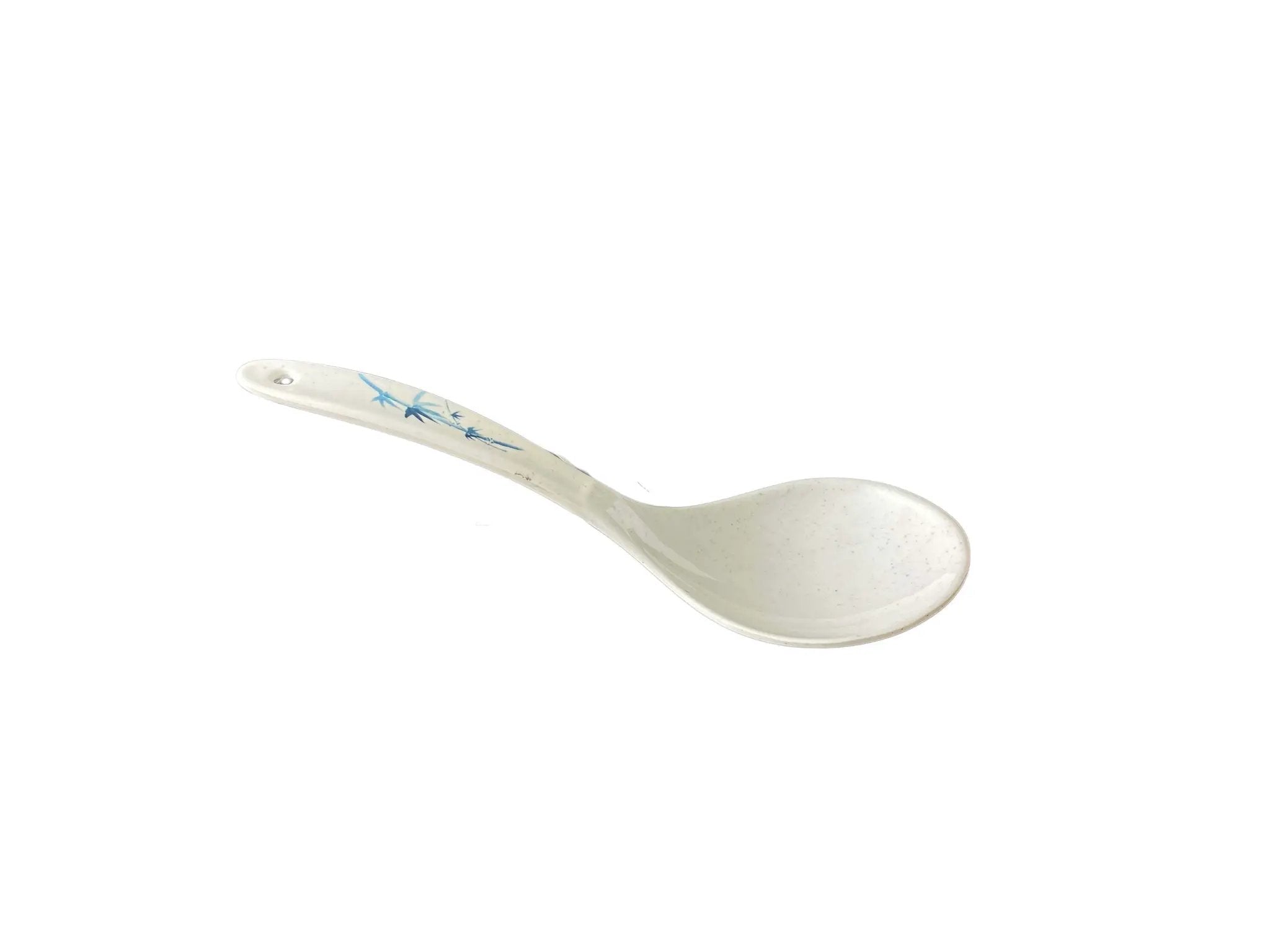 Thunder Group 1-1/2 oz, 9-1/4" x 3", Rice Ladle, Blue Bamboo Dinnerware, Melamine, BPA Free, Dishwasher Safe, Break-Resistant, Shatter-Resistant, No Microwave, No Oven by Thunder Group (thunder-group-1-1-2-oz-9-1-4-x-3-rice-ladle-blue-bamboo-dinnerware-melamine-bpa-free-dishwasher-safe-break-resistant-shatter-resistant-no-microwave-no-oven)