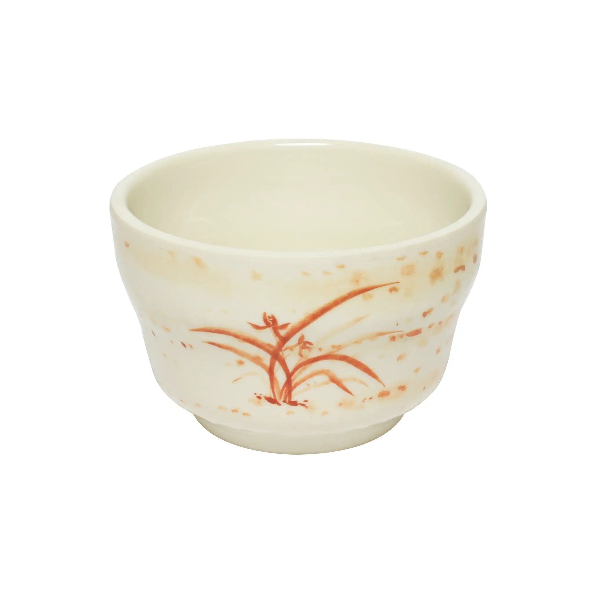 Thunder Group 4 oz, 3-1/4" Diameter x 2-1/8" Height, Mug, Gold Orchid Dinnerware, Melamine, BPA Free, Dishwasher Safe, Break-Resistant, Shatter-Resistant, No Microwave, No Oven, NSF by Thunder Group (thunder-group-4-oz-3-1-4-diameter-x-2-1-8-height-mug-gold-orchid-dinnerware-melamine-bpa-free-dishwasher-safe-break-resistant-shatter-resistant-no-microwave-no-oven-nsf)