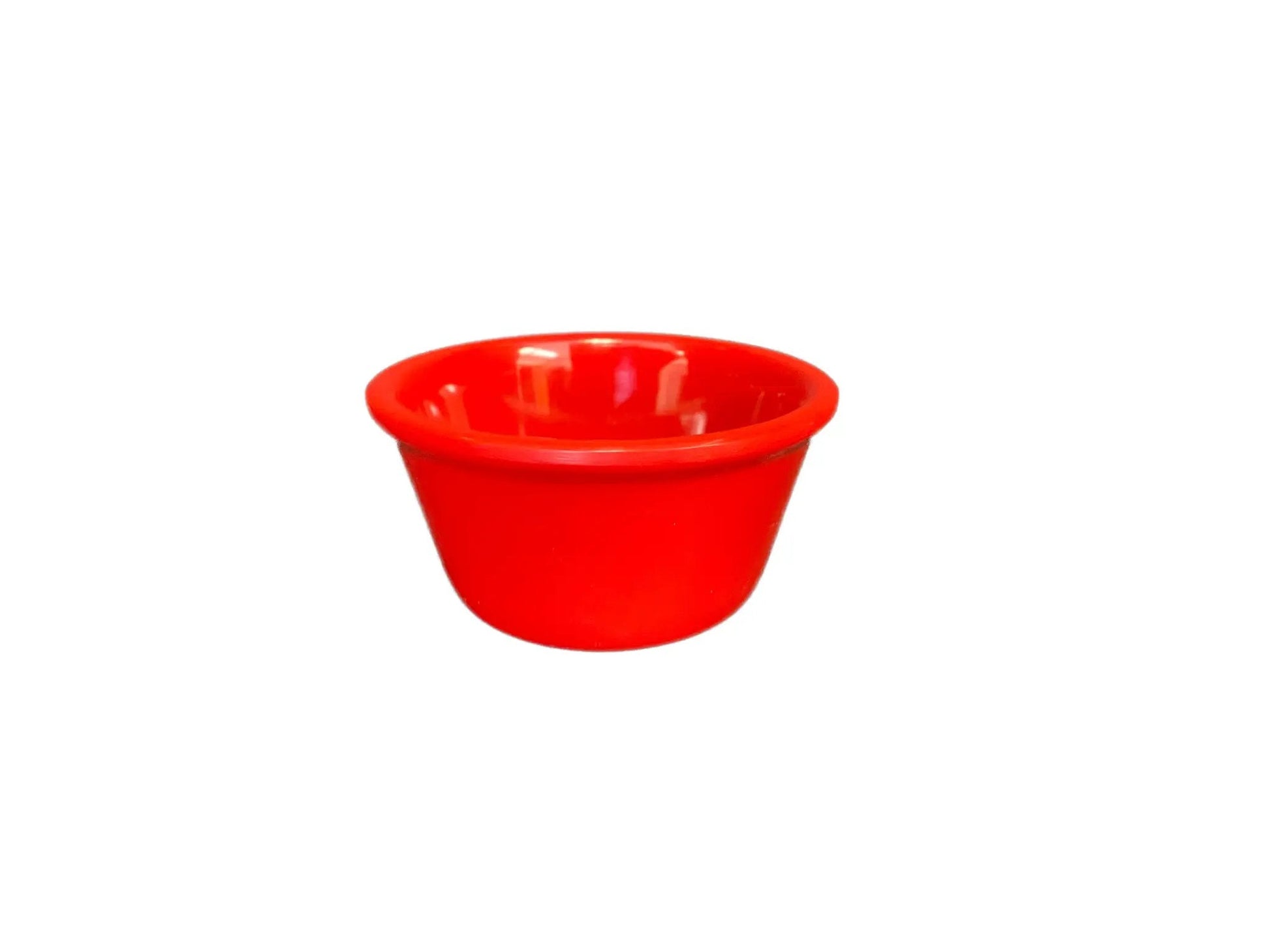 Thunder Group 4 oz, 3-3/8" Diameter x 1-5/8" Height, Smooth Ramekin, Pure Red Color, Melamine, BPA Free, Dishwasher Safe, Break-Resistant, Shatter-Resistant, No Microwave, No Oven, NSF by Thunder Group (thunder-group-4-oz-3-3-8-diameter-x-1-5-8-height-smooth-ramekin-pure-red-color-melamine-bpa-free-dishwasher-safe-break-resistant-shatter-resistant-no-microwave-no-oven-nsf)