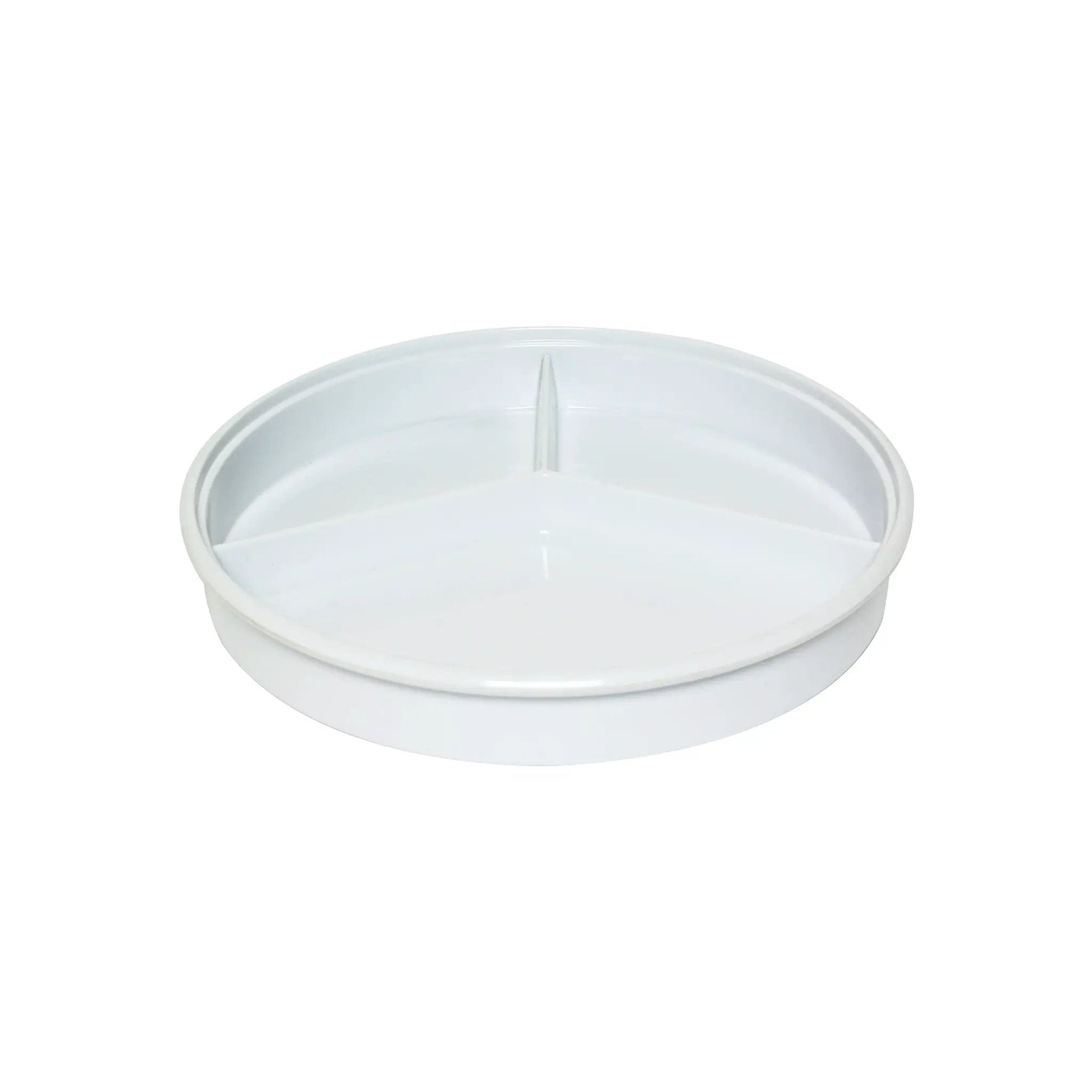 Thunder Group 8-1/4" Diameter x 1-1/4" Height, Deep Divided Server, White Color (Lid Sold Separately), Melamine, BPA Free, Dishwasher Safe, Break-Resistant, Shatter-Resistant, No Microwave, No Oven, NSF by Thunder Group (thunder-group-8-1-4-diameter-x-1-1-4-height-deep-divided-server-white-color-lid-sold-separately-melamine-bpa-free-dishwasher-safe-break-resistant-shatter-resistant-no-microwave-no-oven-nsf)