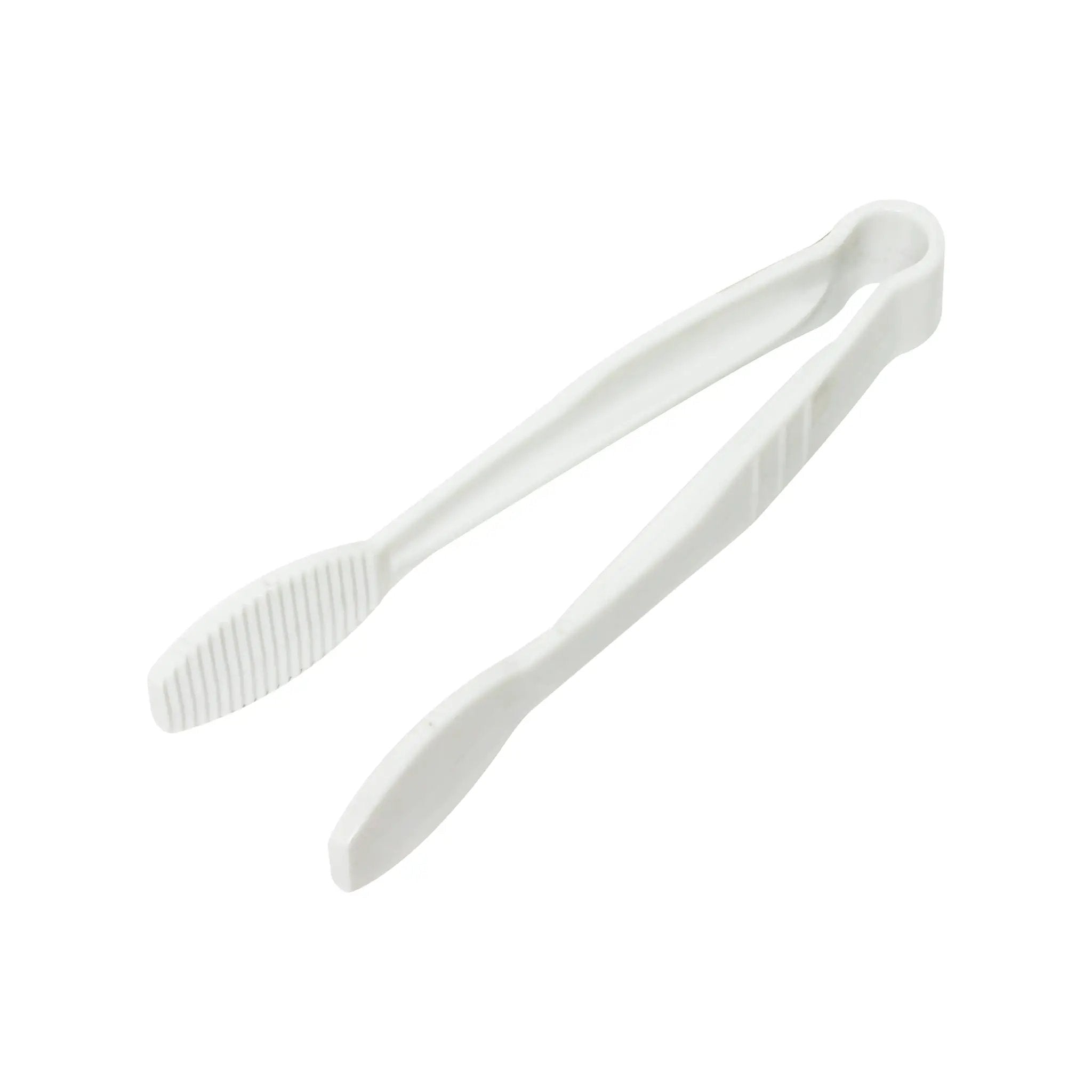 Thunder Group 6" x 1-5/8" x 1", Flat Grip Tong, White Color, Polycarbonate, One-Piece, Dishwasher Safe, Break-Resistant, Shatter-Resistant, Color Coded, No Microwave, No Oven, NSF by Thunder Group (thunder-group-6-x-1-5-8-x-1-flat-grip-tong-white-color-polycarbonate-one-piece-dishwasher-safe-break-resistant-shatter-resistant-color-coded-no-microwave-no-oven-nsf)