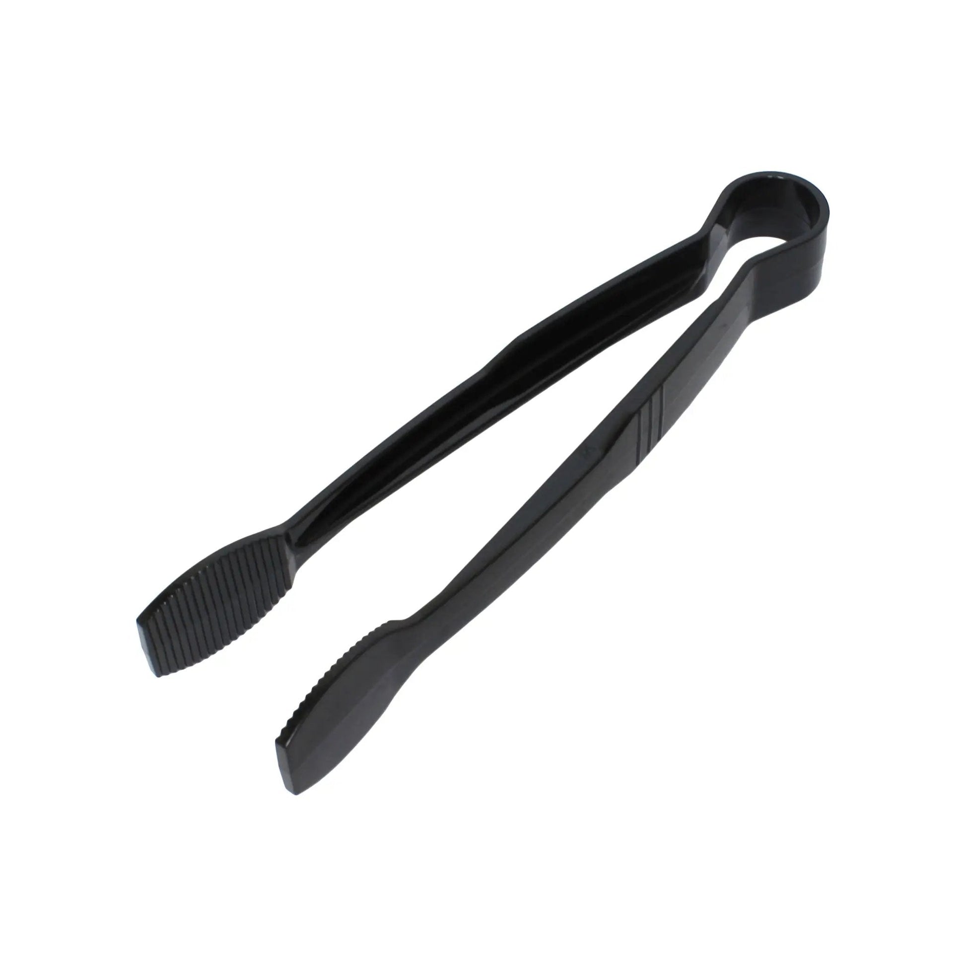 Thunder Group 9" x 2-1/2" x 1-5/8", Flat Grip Tong, Black Color, Polycarbonate, One-Piece, Dishwasher Safe, Break-Resistant, Shatter-Resistant, Color Coded, No Microwave, No Oven, NSF by Thunder Group (thunder-group-9-x-2-1-2-x-1-5-8-flat-grip-tong-black-color-polycarbonate-one-piece-dishwasher-safe-break-resistant-shatter-resistant-color-coded-no-microwave-no-oven-nsf)