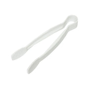 Thunder Group 9" x 2-1/2" x 1-5/8", Flat Grip Tong, White Color, Polycarbonate, One-Piece, Dishwasher Safe, Break-Resistant, Shatter-Resistant, Color Coded, No Microwave, No Oven, NSF by Thunder Group (thunder-group-9-x-2-1-2-x-1-5-8-flat-grip-tong-white-color-polycarbonate-one-piece-dishwasher-safe-break-resistant-shatter-resistant-color-coded-no-microwave-no-oven-nsf)