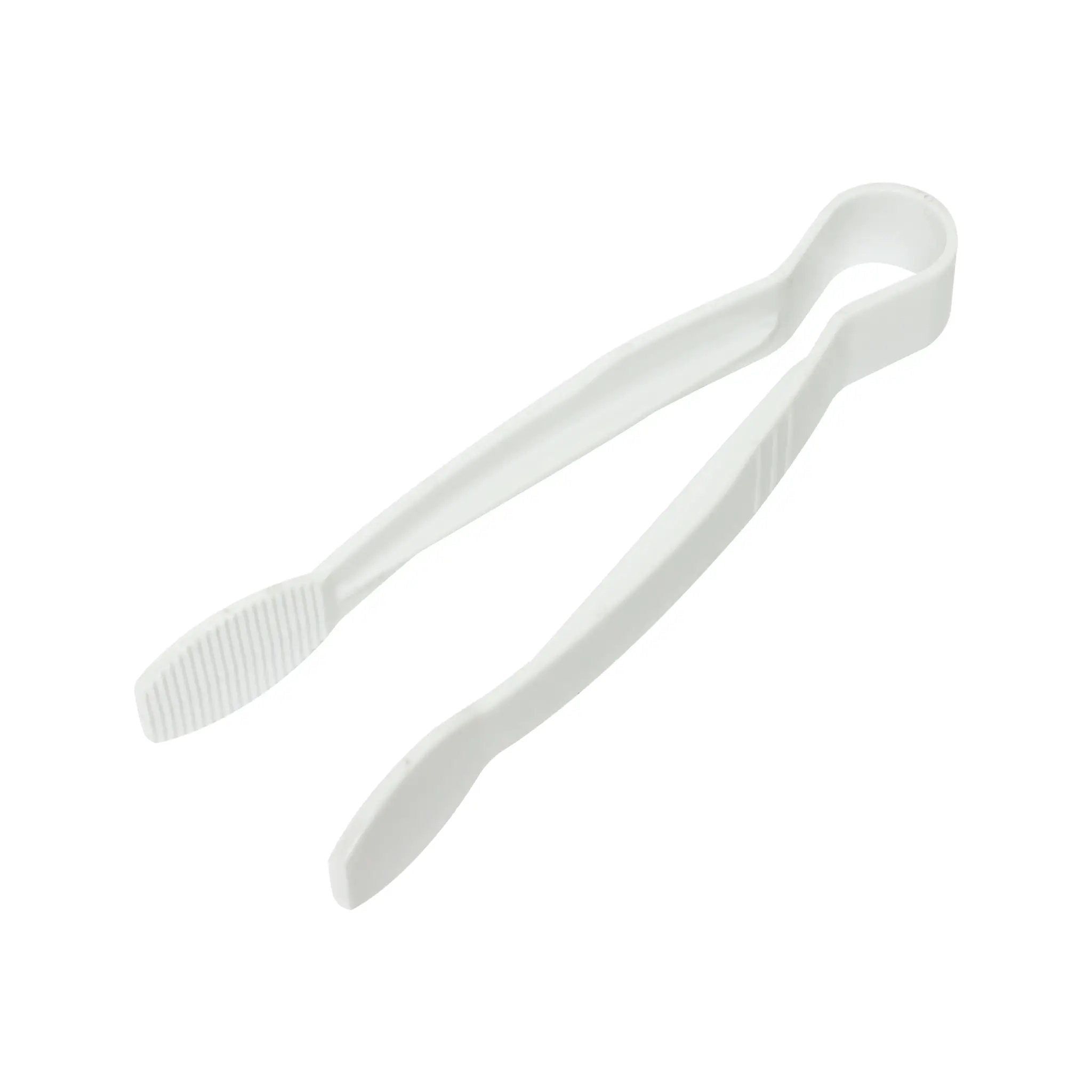 Thunder Group 9" x 2-1/2" x 1-5/8", Flat Grip Tong, White Color, Polycarbonate, One-Piece, Dishwasher Safe, Break-Resistant, Shatter-Resistant, Color Coded, No Microwave, No Oven, NSF by Thunder Group (thunder-group-9-x-2-1-2-x-1-5-8-flat-grip-tong-white-color-polycarbonate-one-piece-dishwasher-safe-break-resistant-shatter-resistant-color-coded-no-microwave-no-oven-nsf)