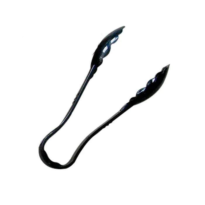 Thunder Group 6" x 2-1/4" x 1-1/4", Scallop Grip Tong, Black Color, Polycarbonate, One-Piece, Dishwasher Safe, Break-Resistant, Shatter-Resistant, Color Coded, No Microwave, No Oven, NSF by Thunder Group (thunder-group-6-x-2-1-4-x-1-1-4-scallop-grip-tong-black-color-polycarbonate-one-piece-dishwasher-safe-break-resistant-shatter-resistant-color-coded-no-microwave-no-oven-nsf)