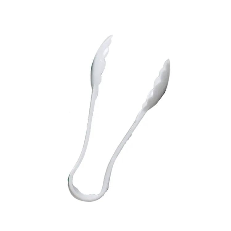 Thunder Group 6" x 2-1/4" x 1-1/4", Scallop Grip Tong, White Color, Polycarbonate, One-Piece, Dishwasher Safe, Break-Resistant, Shatter-Resistant, Color Coded, No Microwave, No Oven, NSF by Thunder Group (thunder-group-6-x-2-1-4-x-1-1-4-scallop-grip-tong-white-color-polycarbonate-one-piece-dishwasher-safe-break-resistant-shatter-resistant-color-coded-no-microwave-no-oven-nsf)