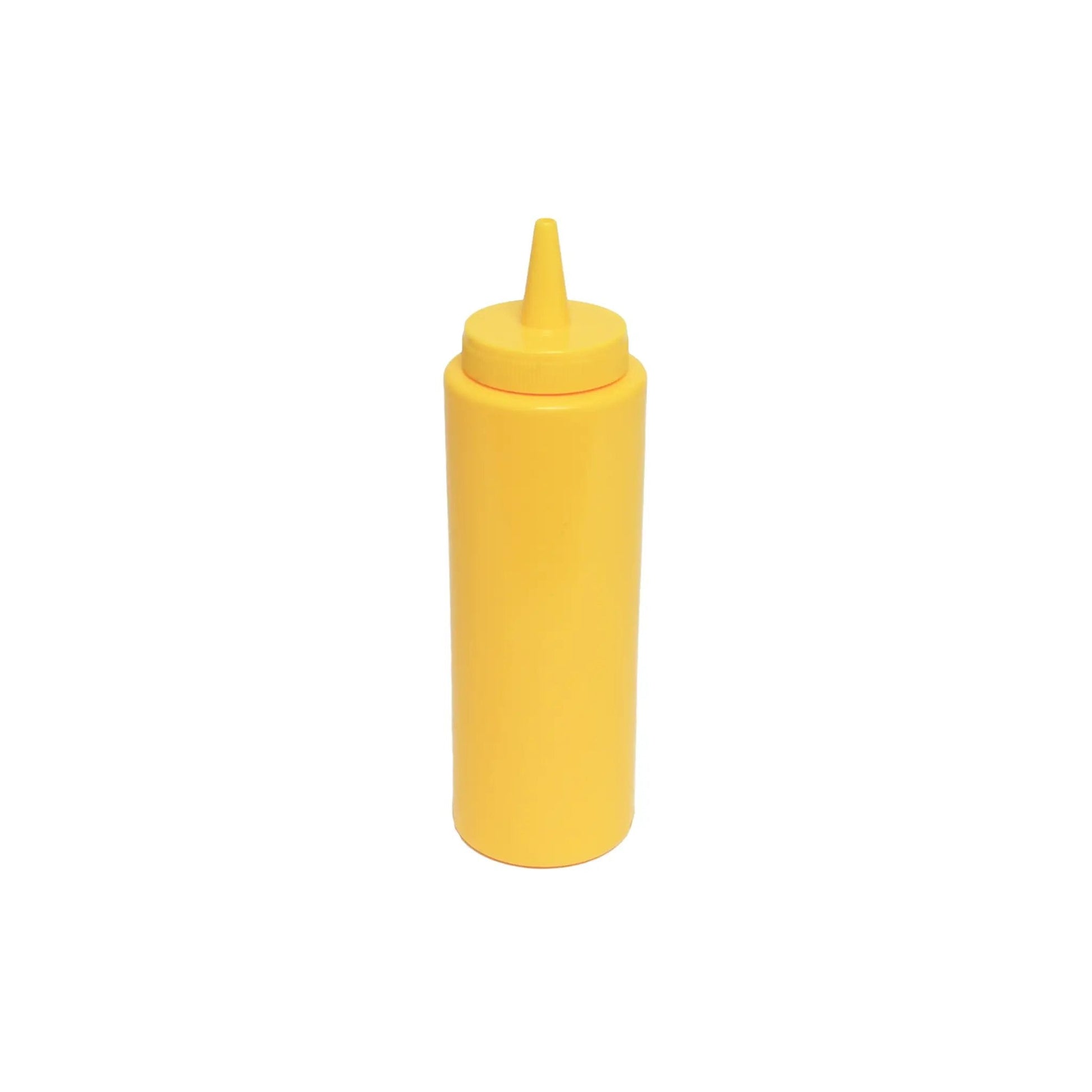 Thunder Group 8 oz, 2" Diameter x 7" Height, Squeeze Bottle, Yellow Color, Polyethylene Bottle with Polypropylene Cap, Temperature withhold for Cap: 194?F, Easy Cleaning and Refilling, Temperature withhold for Bottle: 158?F by Thunder Group (thunder-group-8-oz-2-diameter-x-7-height-squeeze-bottle-yellow-color-polyethylene-bottle-with-polypropylene-cap-temperature-withhold-for-cap-194-f-easy-cleaning-and-refilling-temperature-withhold-for-bottle-158-f)
