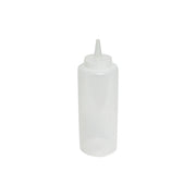 Thunder Group 12 oz, 2-4/9" Diameter x 7" Height, Squeeze Bottle, Clear Color, Polyethylene Bottle with Polypropylene Cap, Temperature withhold for Cap: 194?F, Easy Cleaning and Refilling, Temperature withhold for Bottle: 158?F by Thunder Group (thunder-group-12-oz-2-4-9-diameter-x-7-height-squeeze-bottle-clear-color-polyethylene-bottle-with-polypropylene-cap-temperature-withhold-for-cap-194-f-easy-cleaning-and-refilling-temperature-withhold-for-bottle-158-f)