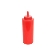 Thunder Group 12 oz, 2-4/9" Diameter x 7" Height, Squeeze Bottle, Red Color, Polyethylene Bottle with Polypropylene Cap, Temperature withhold for Cap: 194?F, Easy Cleaning and Refilling, Temperature withhold for Bottle: 158?F by Thunder Group (thunder-group-12-oz-2-4-9-diameter-x-7-height-squeeze-bottle-red-color-polyethylene-bottle-with-polypropylene-cap-temperature-withhold-for-cap-194-f-easy-cleaning-and-refilling-temperature-withhold-for-bottle-158-f)